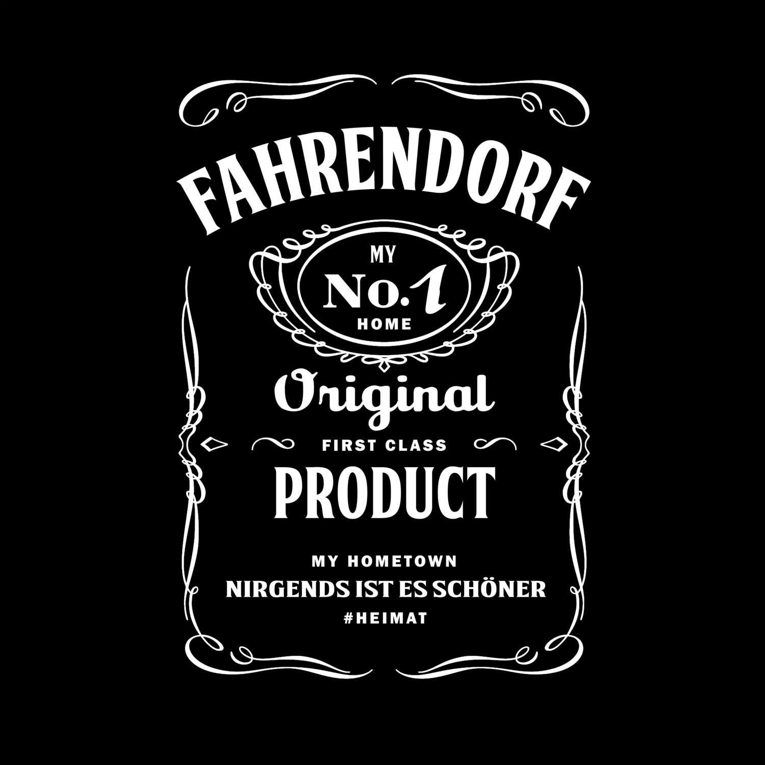 T-Shirt »Jackie« für den Ort »Fahrendorf«