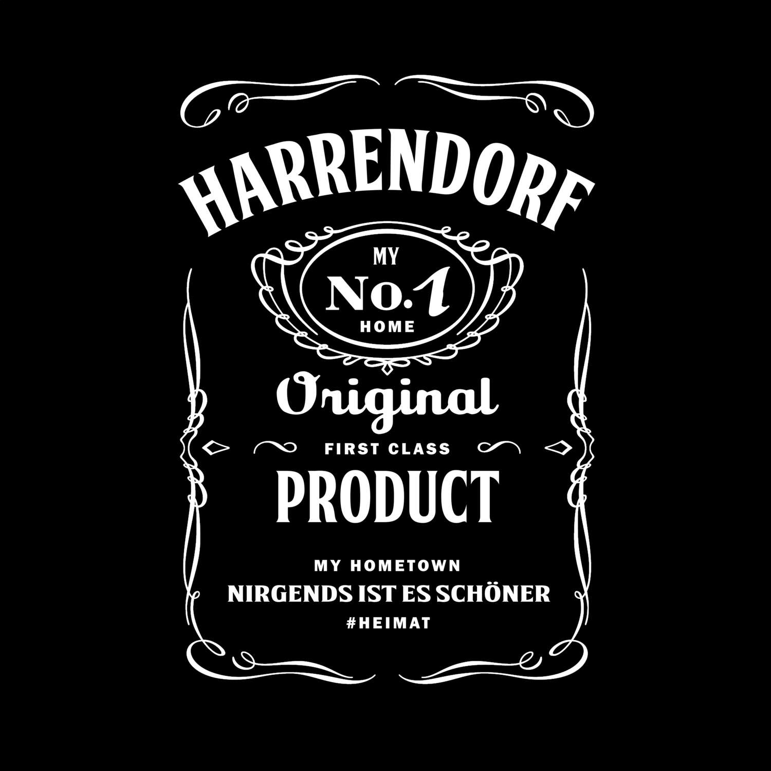 T-Shirt »Jackie« für den Ort »Harrendorf«