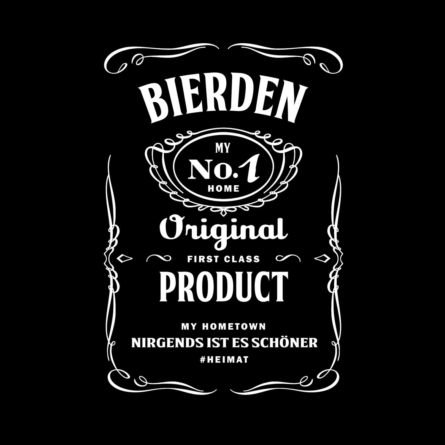 T-Shirt »Jackie« für den Ort »Bierden«