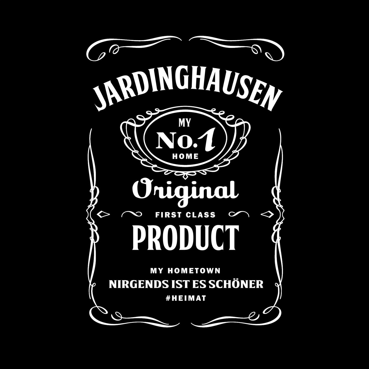 T-Shirt »Jackie« für den Ort »Jardinghausen«