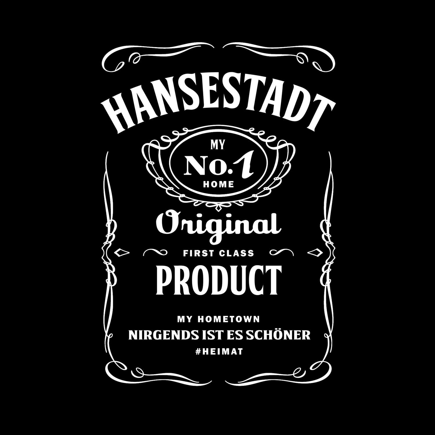 T-Shirt »Jackie« für den Ort »Hansestadt«