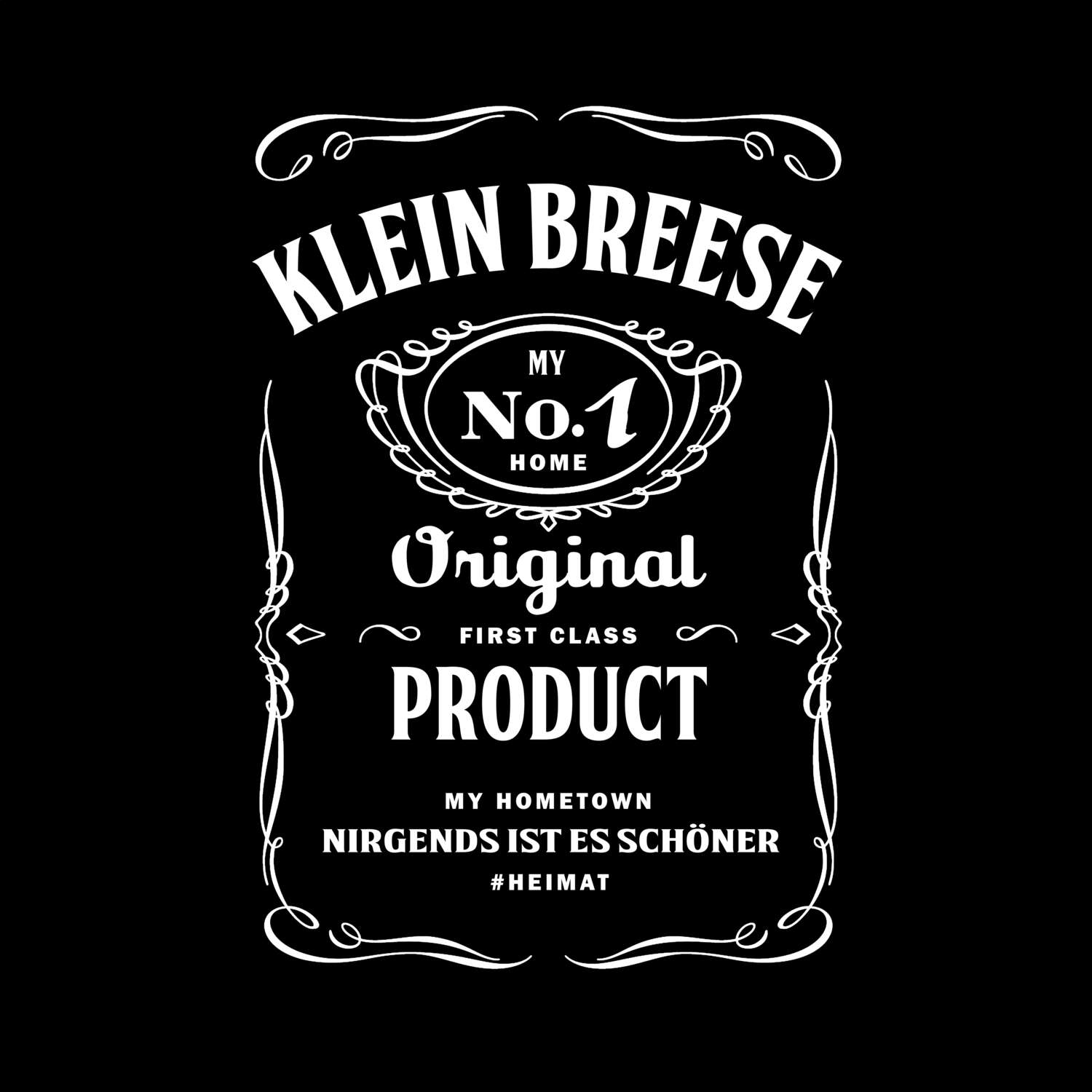 T-Shirt »Jackie« für den Ort »Klein Breese«