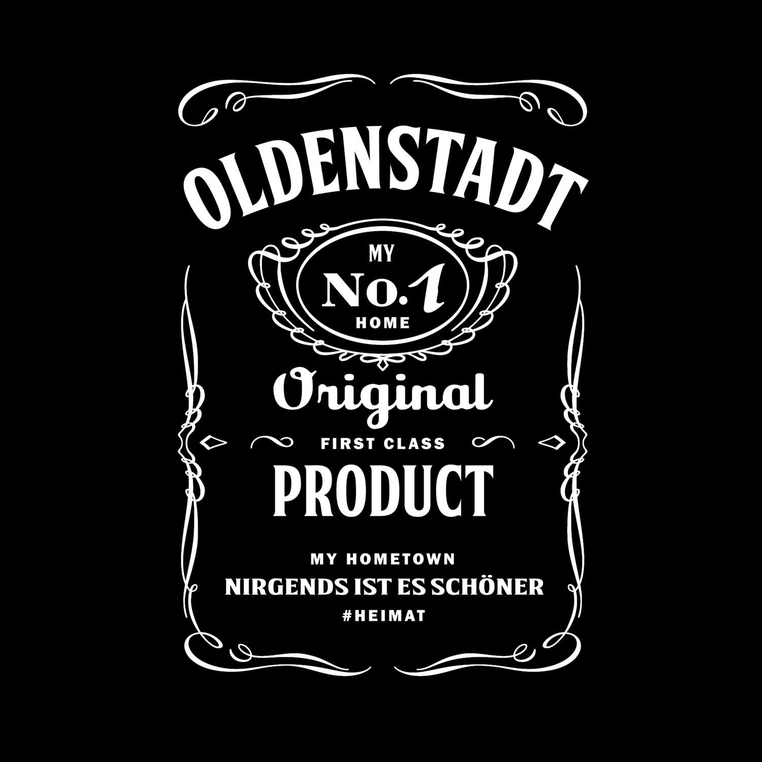 T-Shirt »Jackie« für den Ort »Oldenstadt«