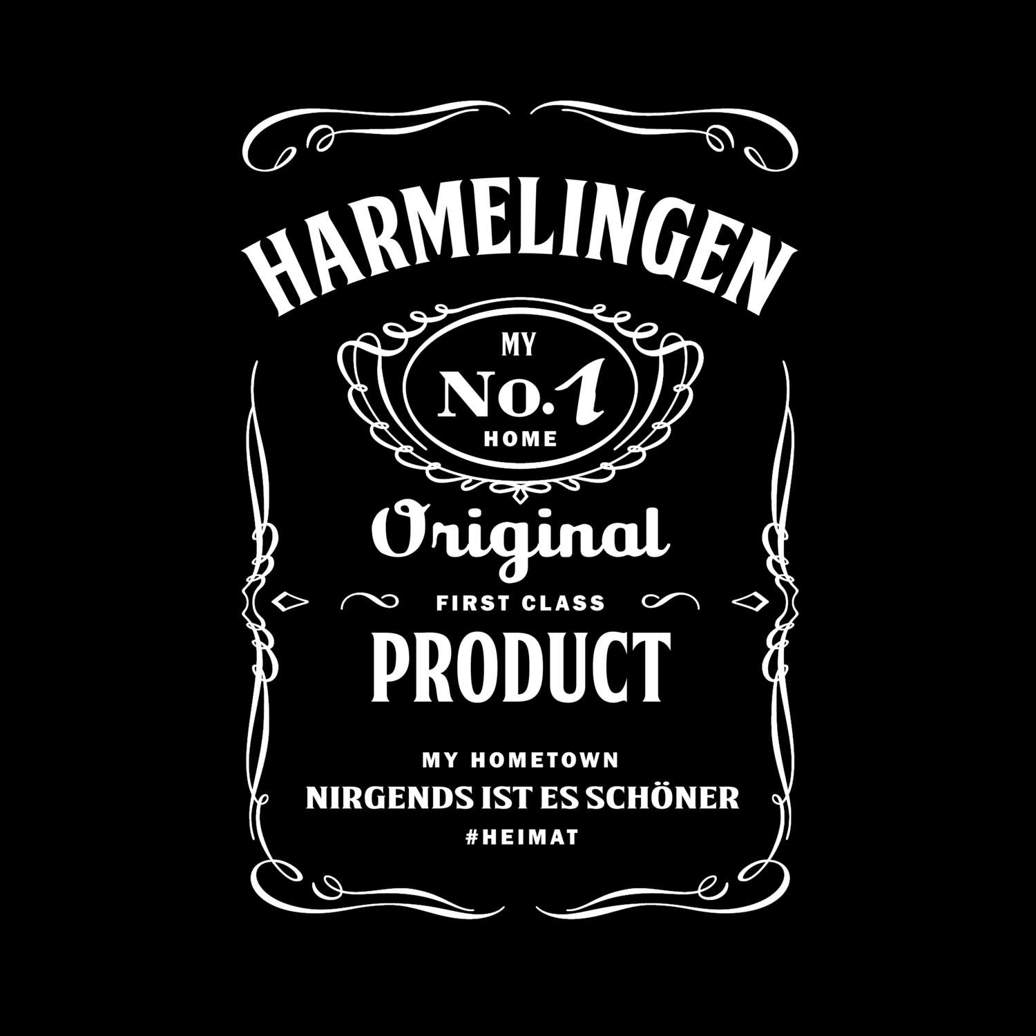 T-Shirt »Jackie« für den Ort »Harmelingen«