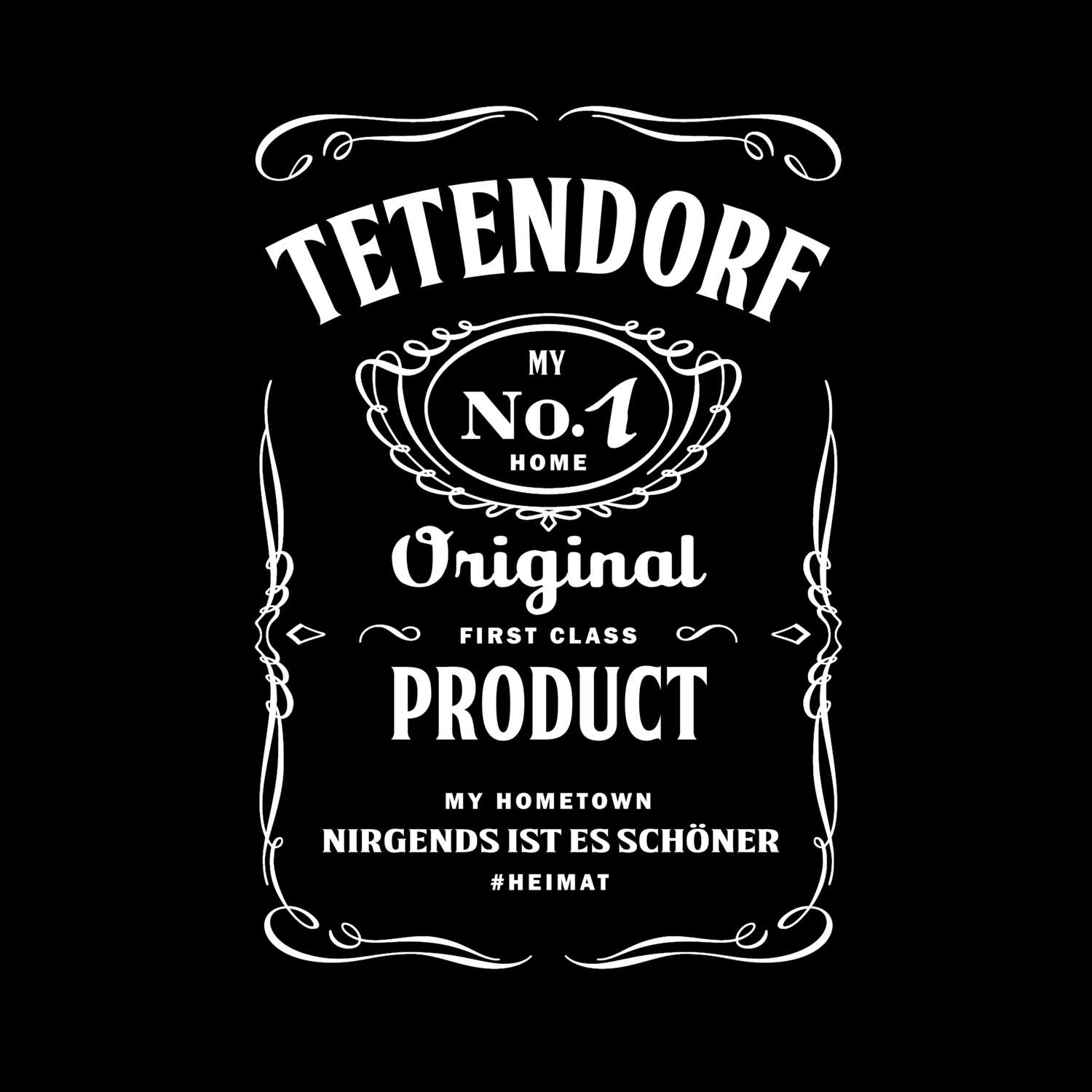 T-Shirt »Jackie« für den Ort »Tetendorf«