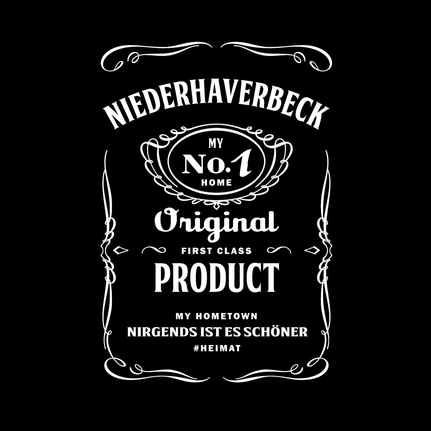 T-Shirt »Jackie« für den Ort »Niederhaverbeck«