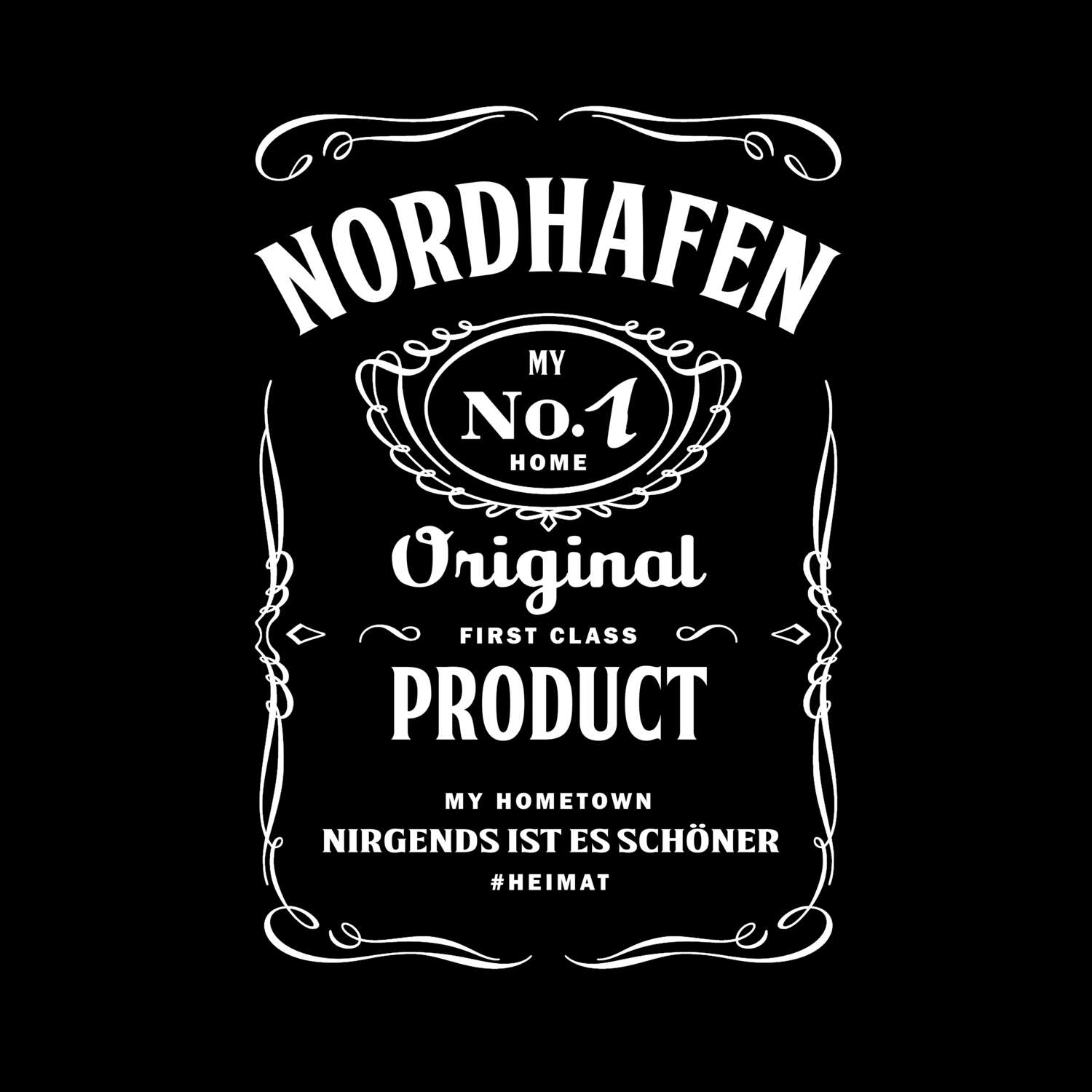 T-Shirt »Jackie« für den Ort »Nordhafen«