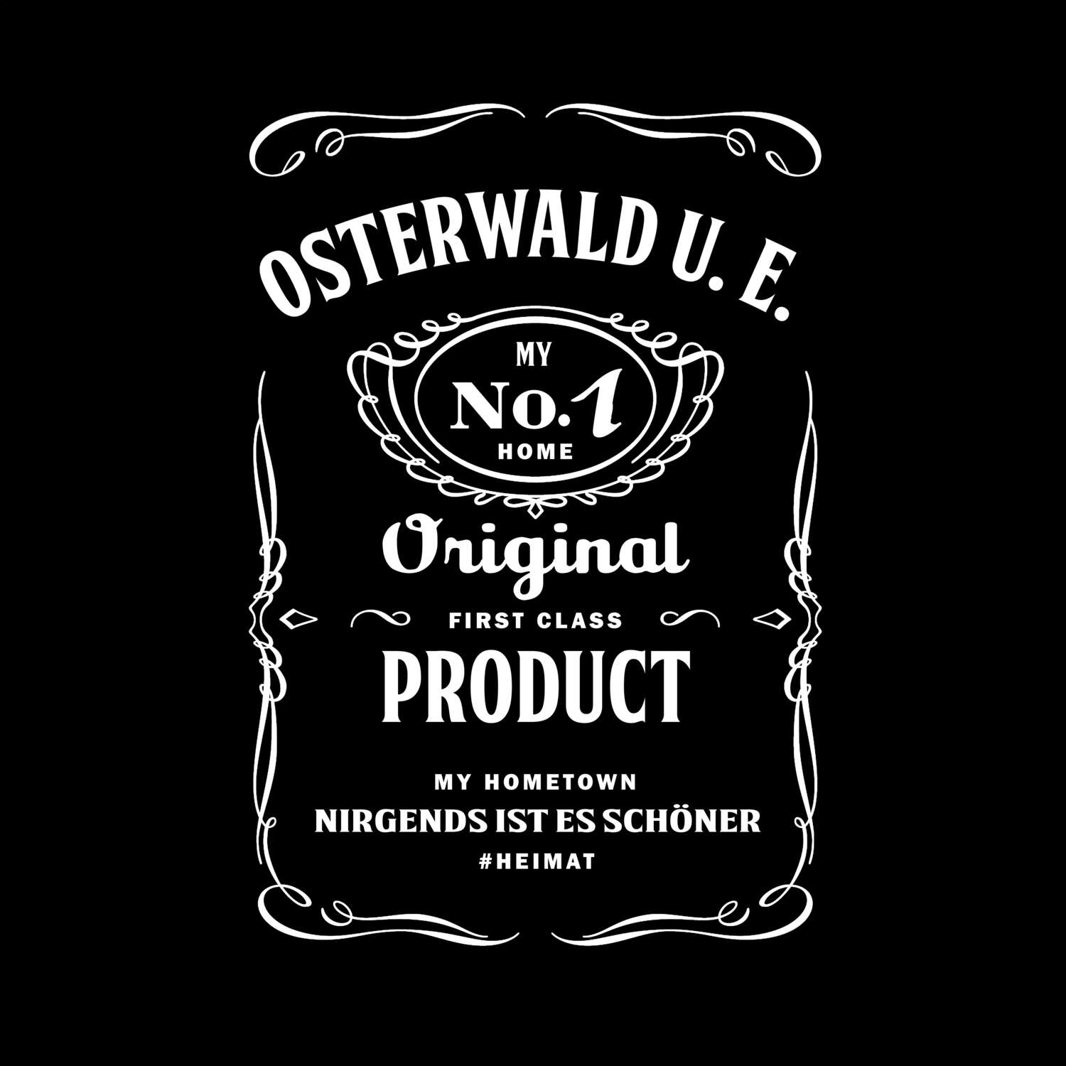 T-Shirt »Jackie« für den Ort »Osterwald U. E.«