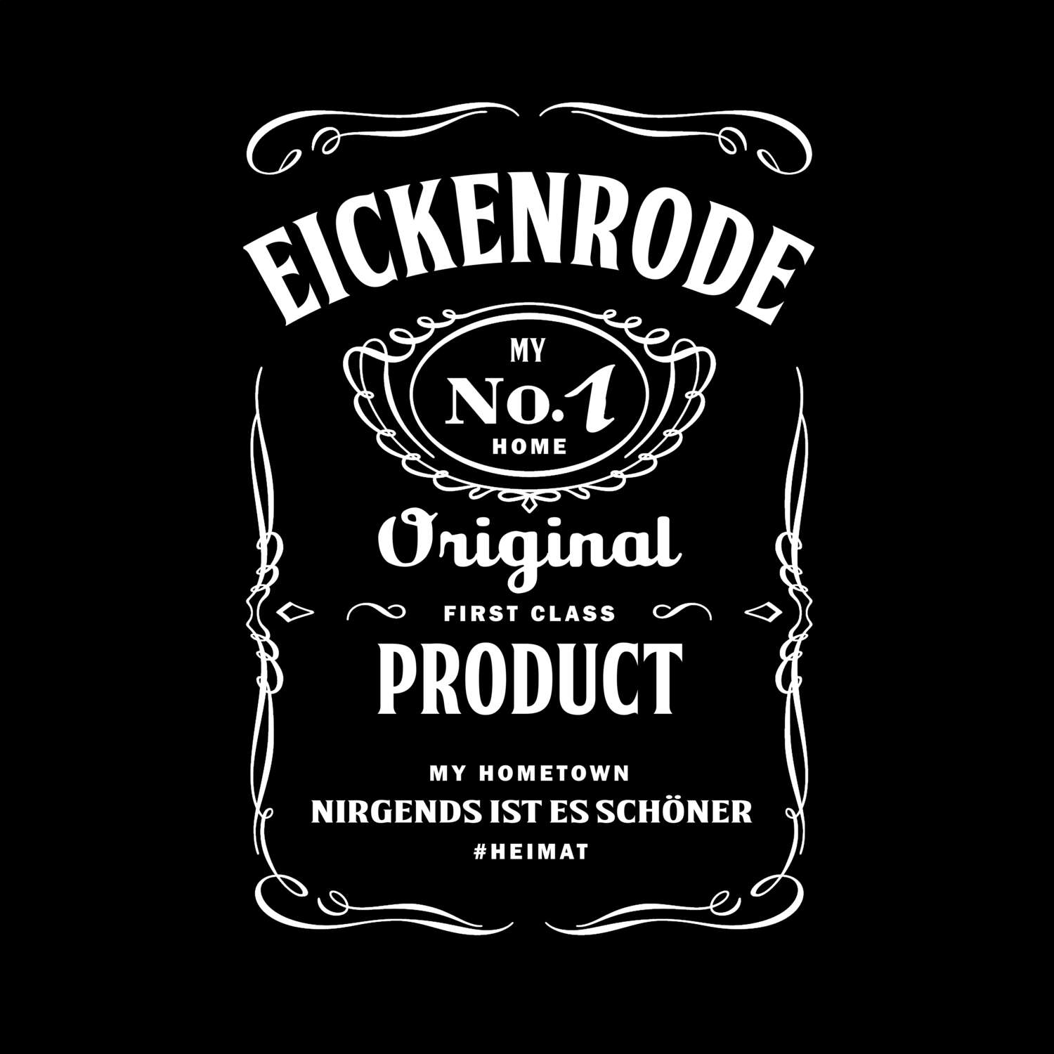 T-Shirt »Jackie« für den Ort »Eickenrode«