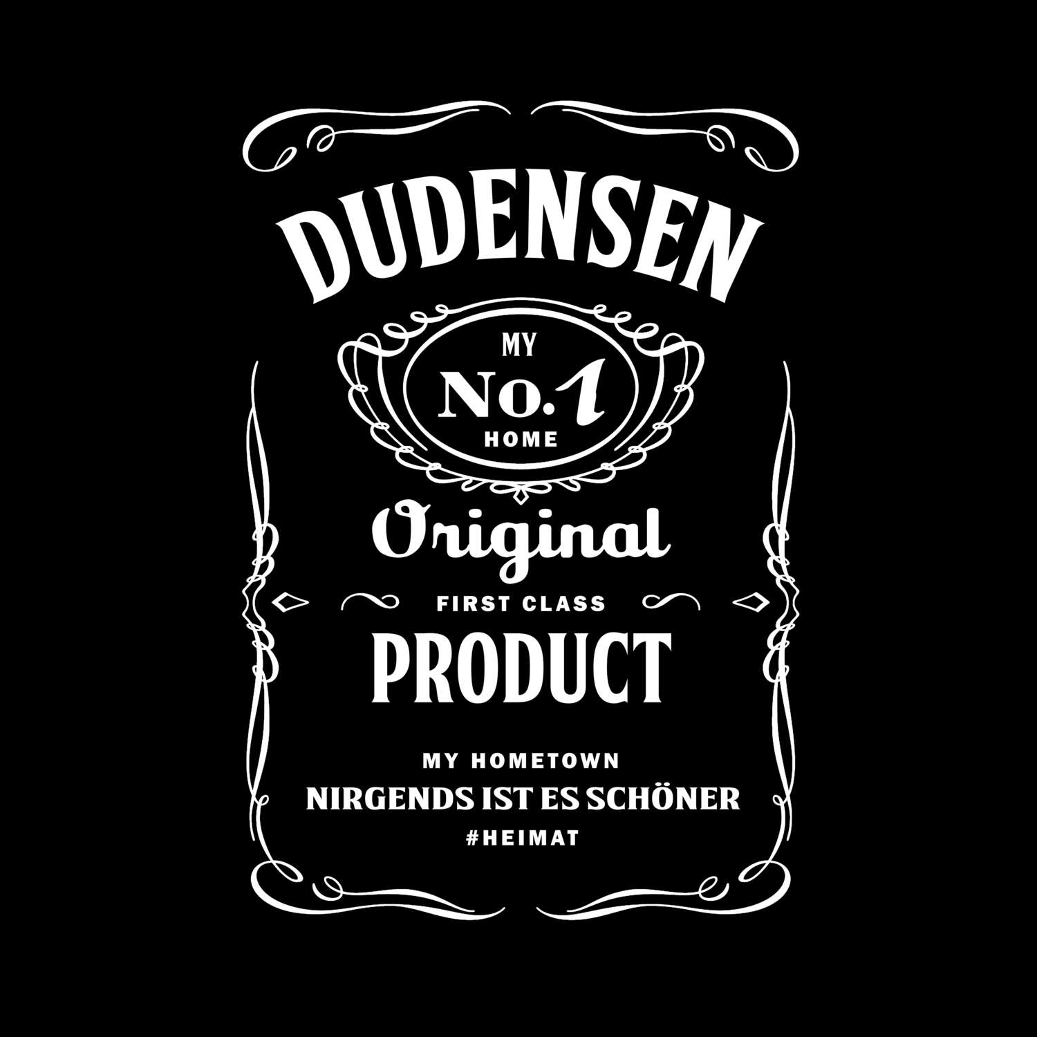 T-Shirt »Jackie« für den Ort »Dudensen«