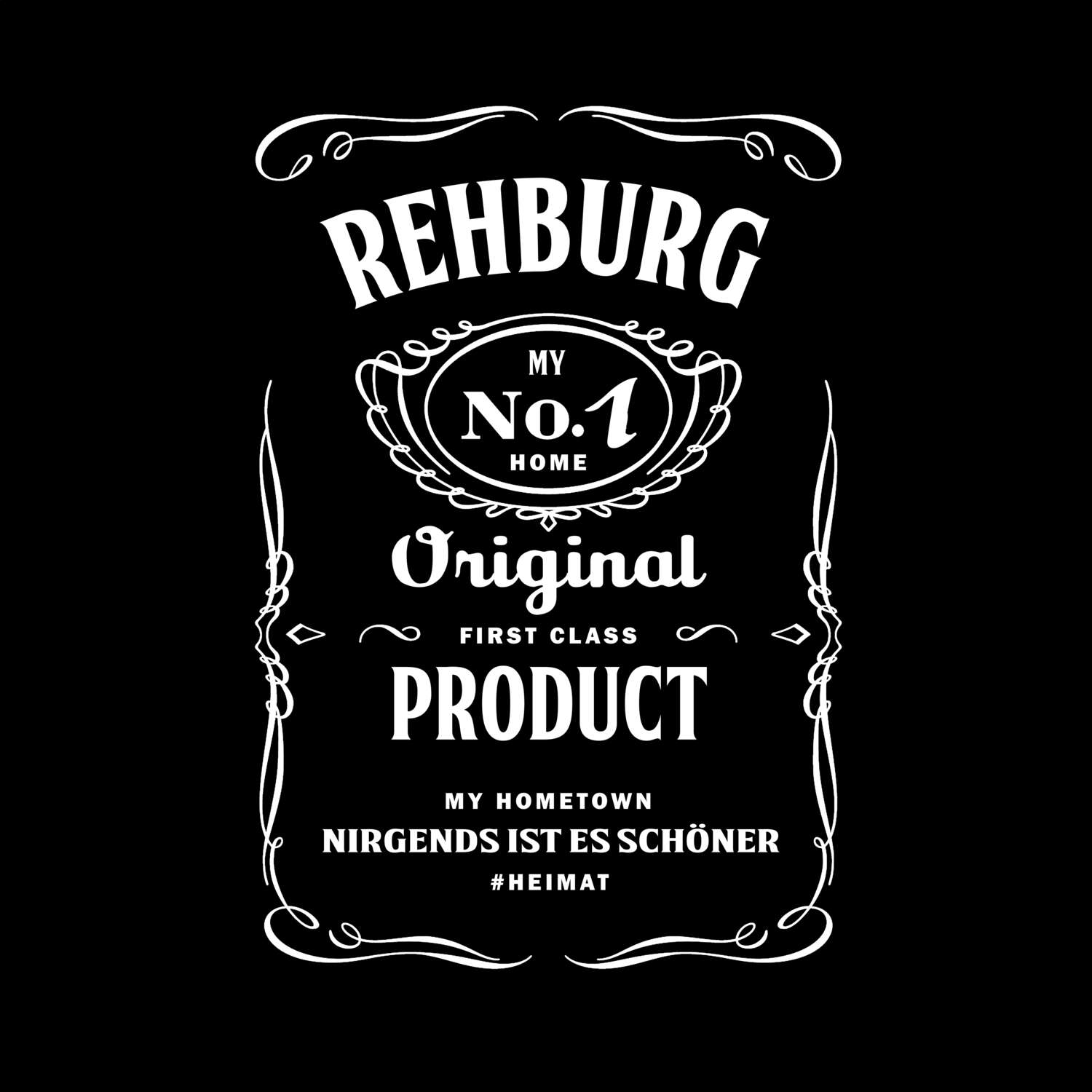 T-Shirt »Jackie« für den Ort »Rehburg«