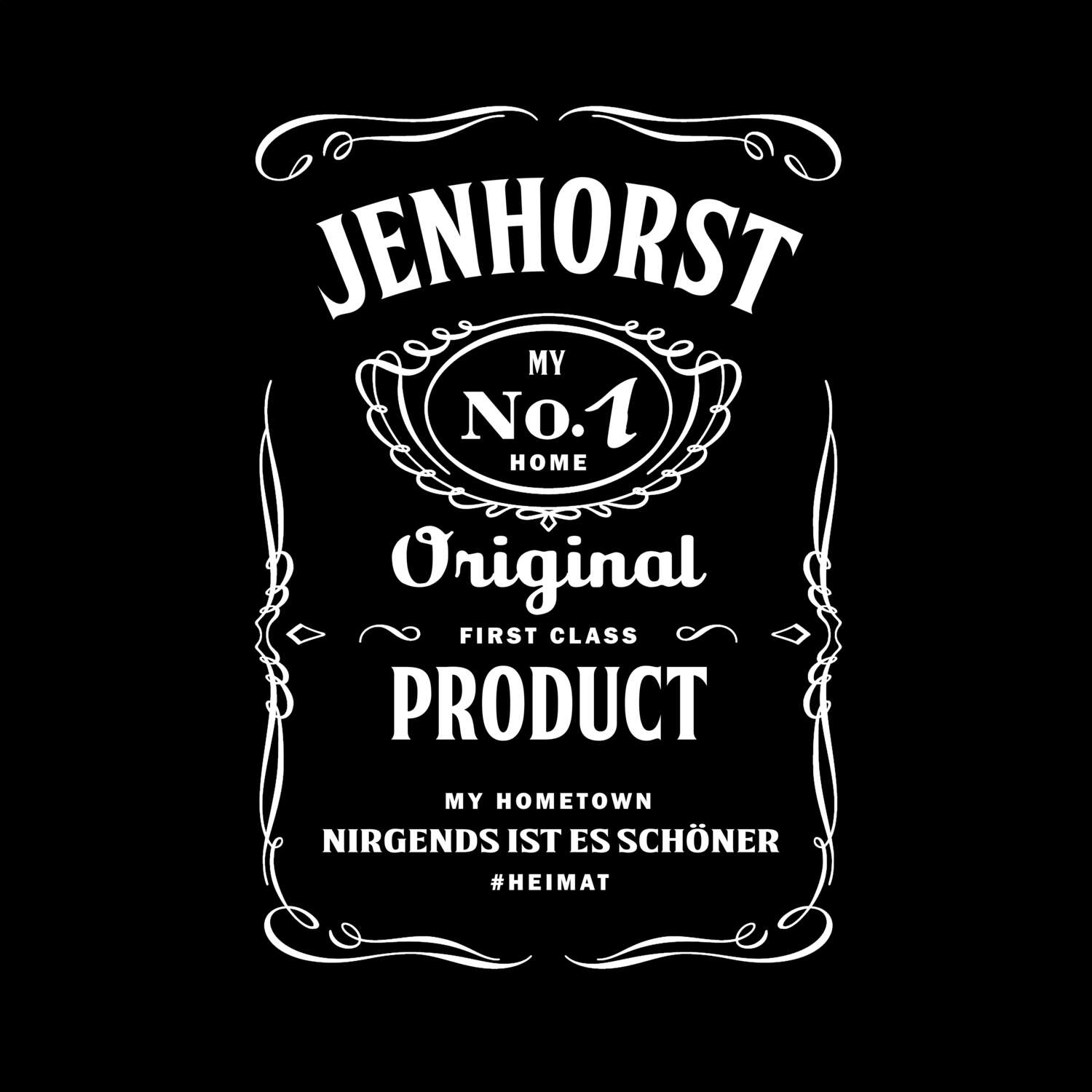 T-Shirt »Jackie« für den Ort »Jenhorst«