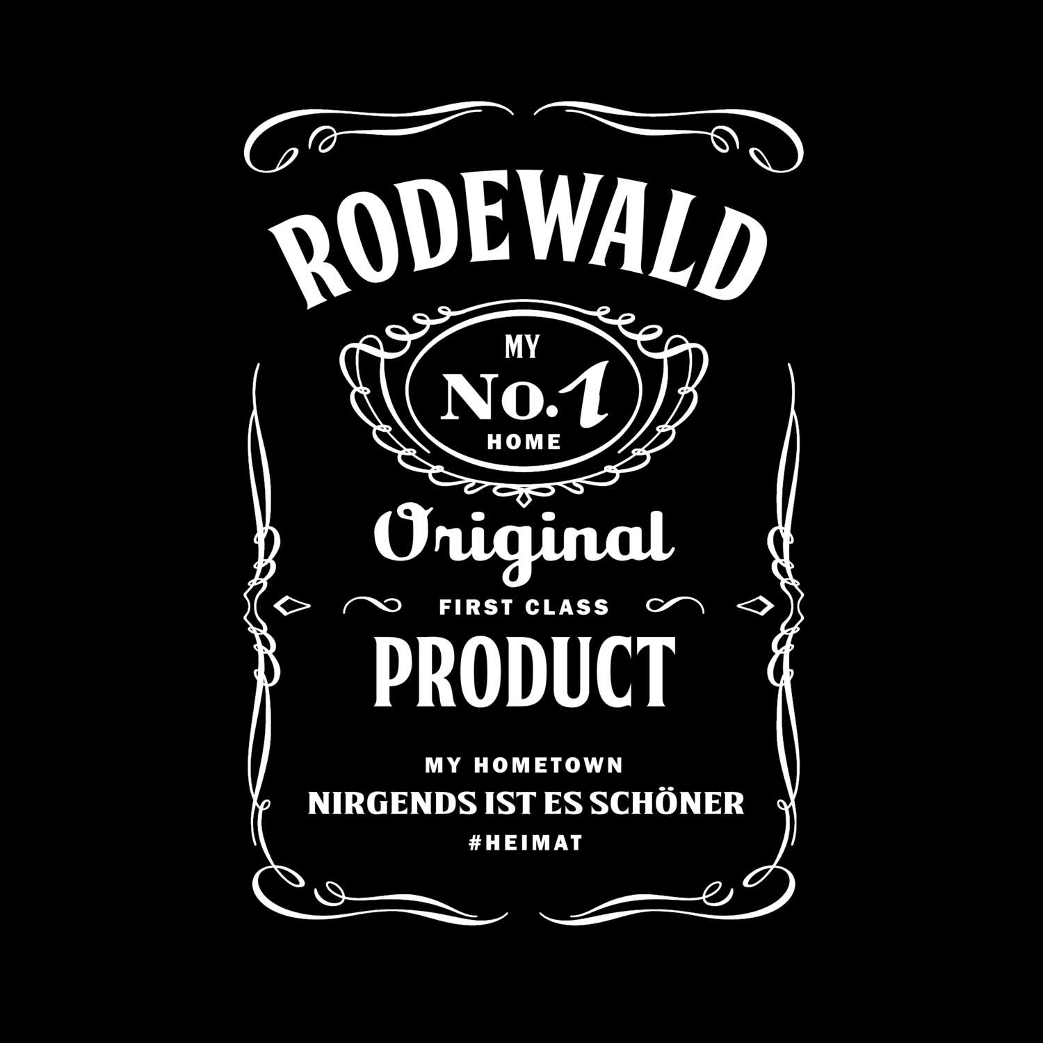 T-Shirt »Jackie« für den Ort »Rodewald«