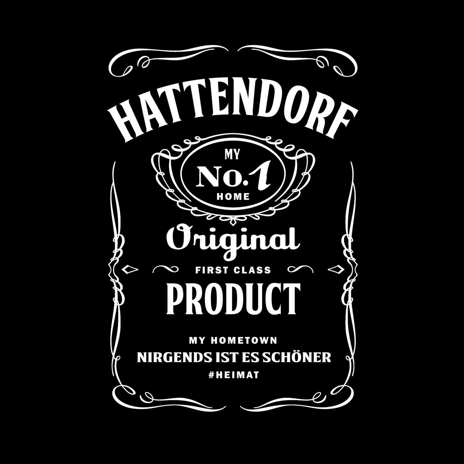 T-Shirt »Jackie« für den Ort »Hattendorf«