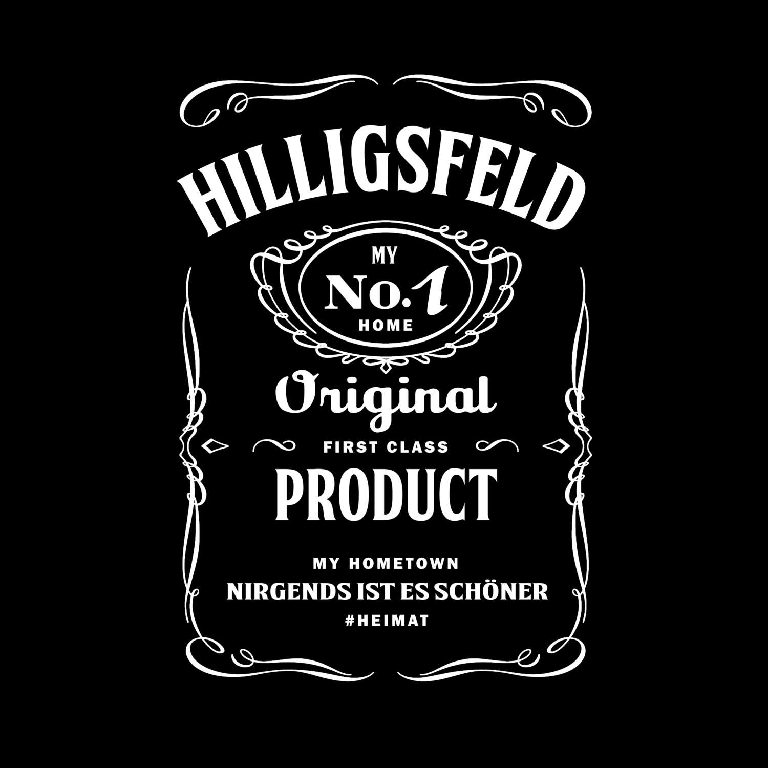 T-Shirt »Jackie« für den Ort »Hilligsfeld«