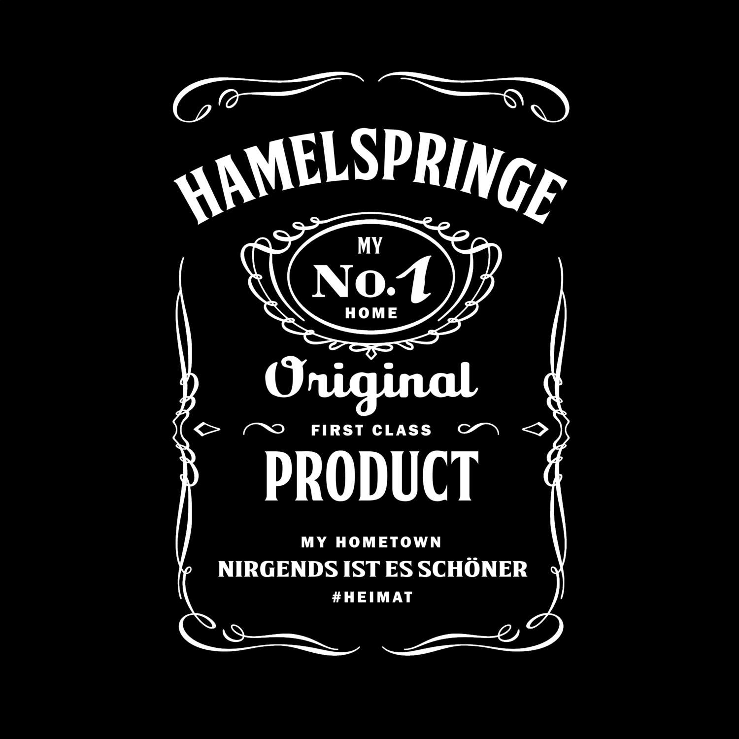 T-Shirt »Jackie« für den Ort »Hamelspringe«