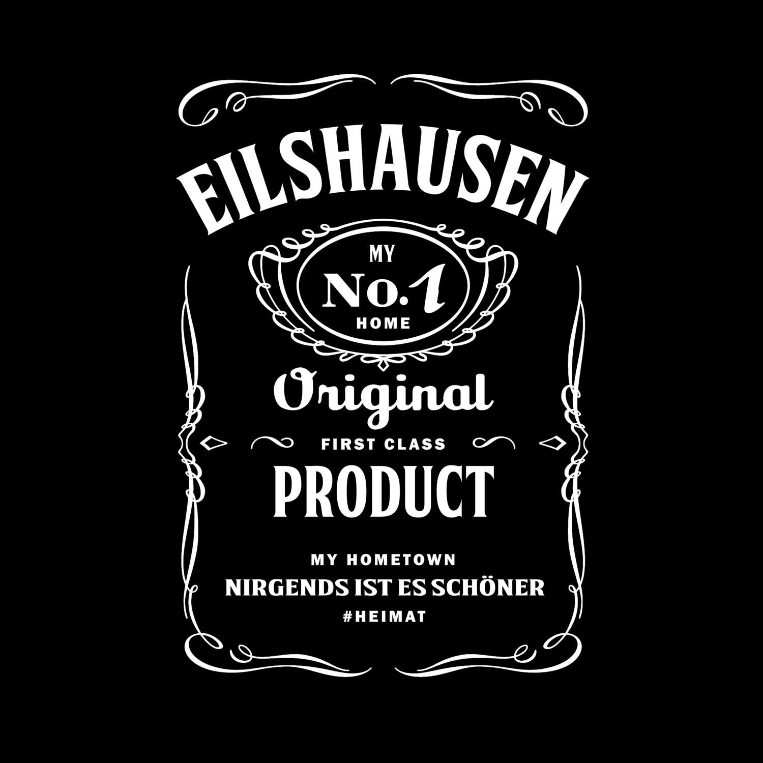 T-Shirt »Jackie« für den Ort »Eilshausen«