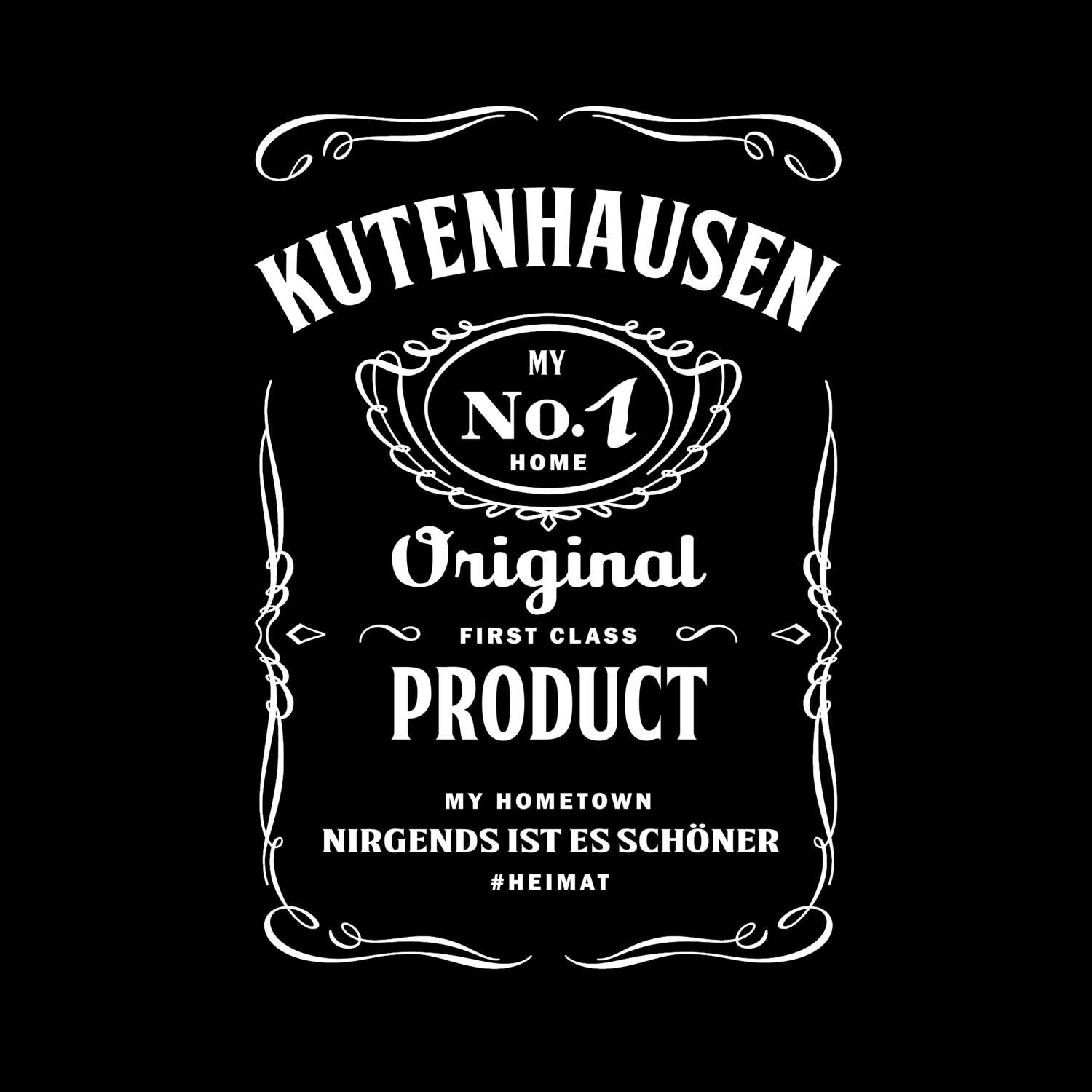 T-Shirt »Jackie« für den Ort »Kutenhausen«