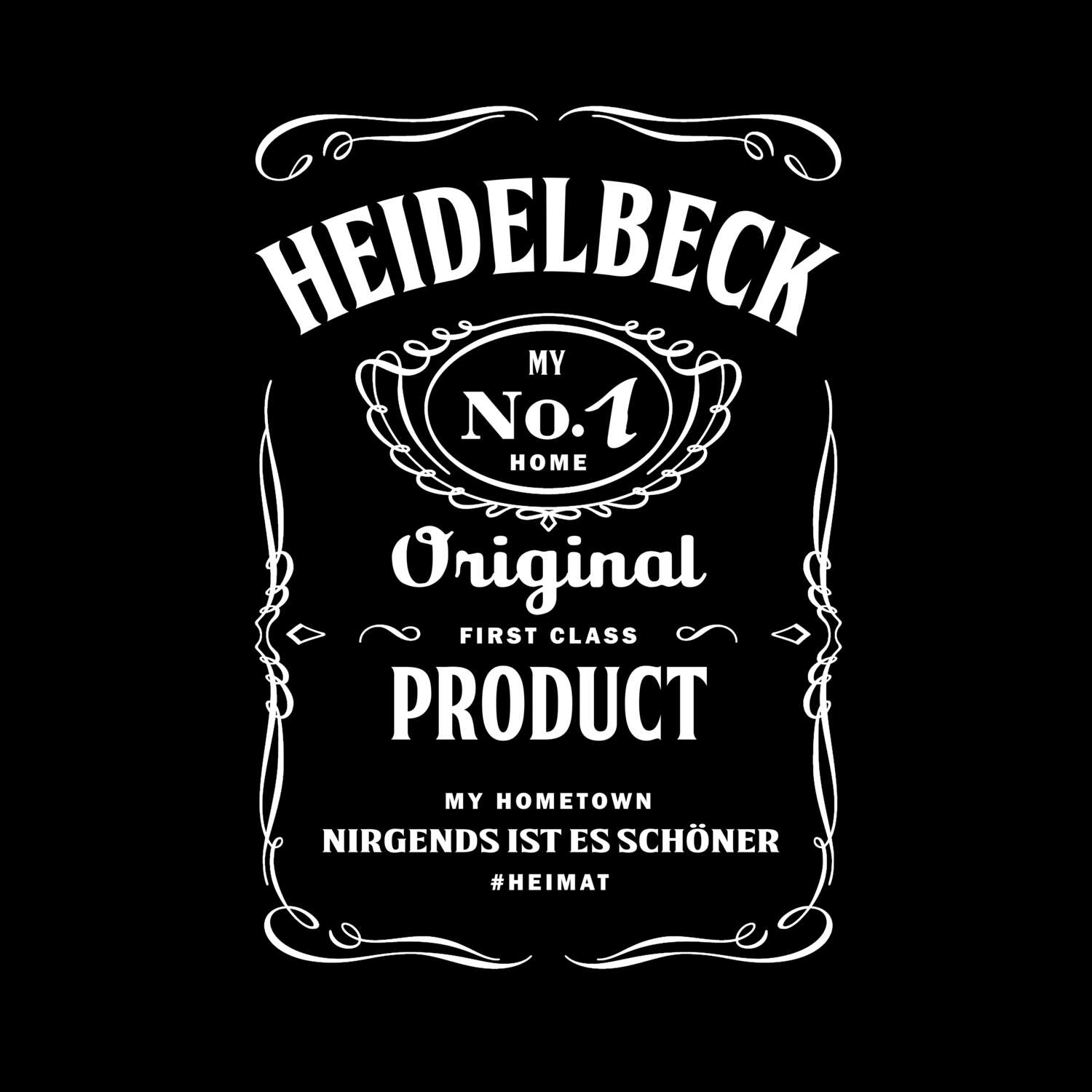 T-Shirt »Jackie« für den Ort »Heidelbeck«