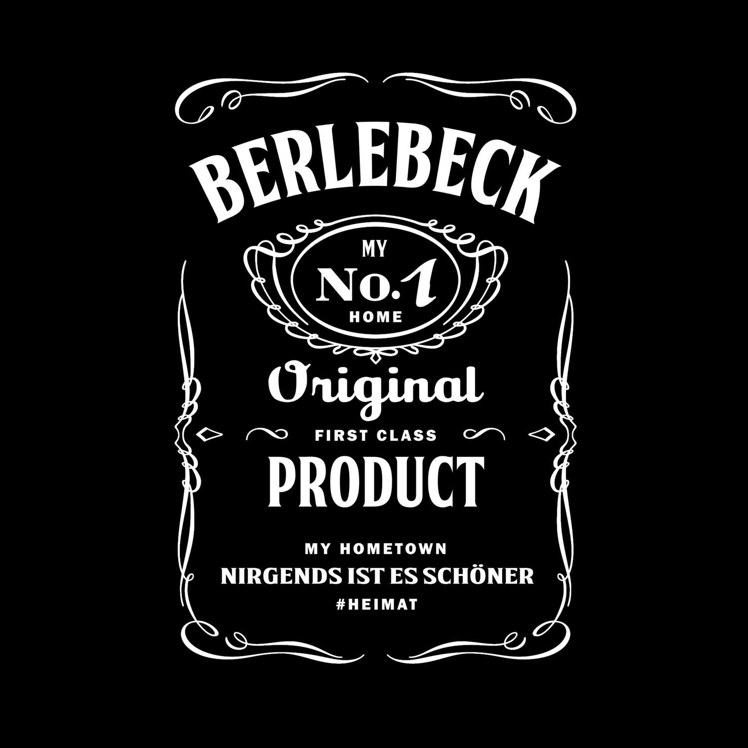 T-Shirt »Jackie« für den Ort »Berlebeck«