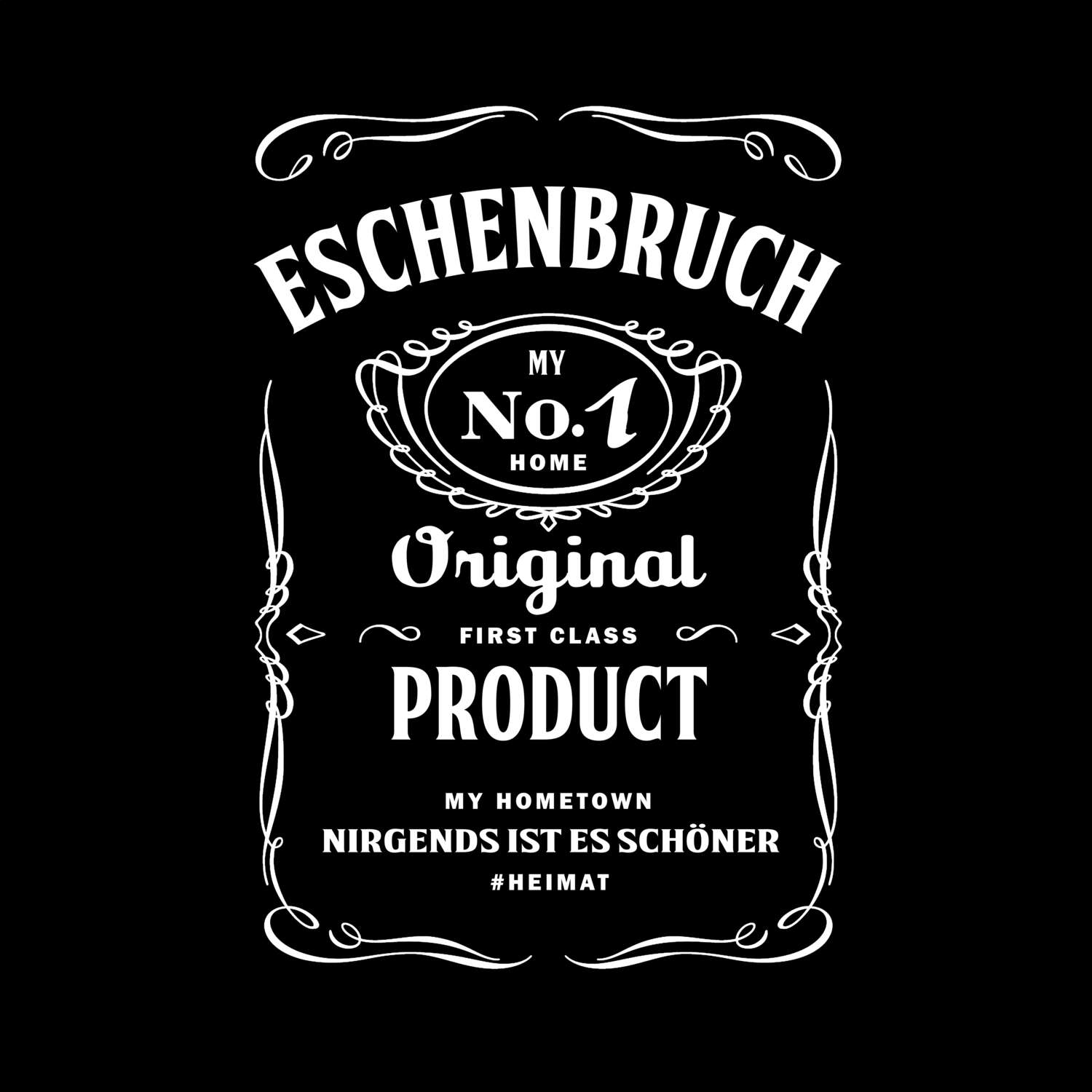 T-Shirt »Jackie« für den Ort »Eschenbruch«