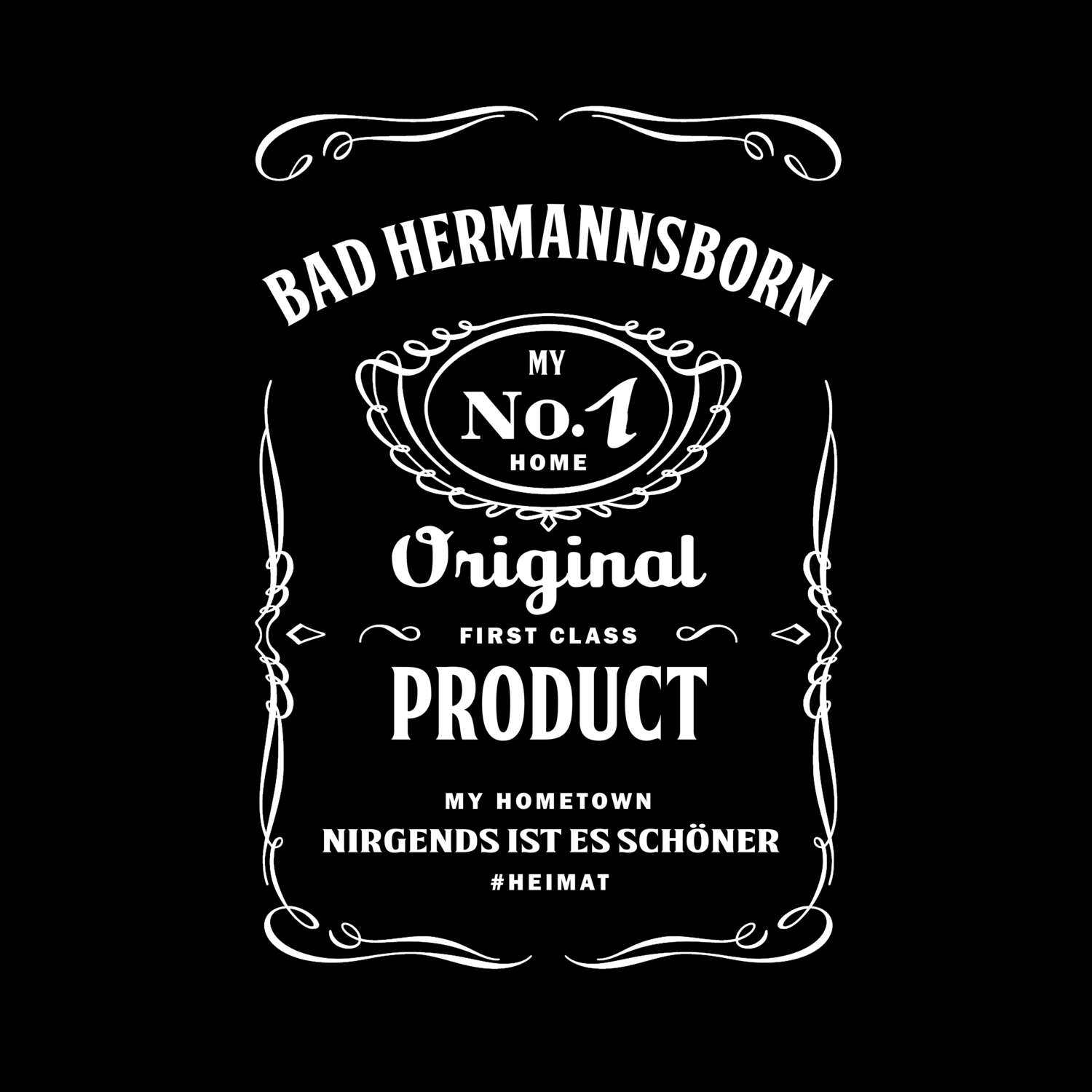 T-Shirt »Jackie« für den Ort »Bad Hermannsborn«