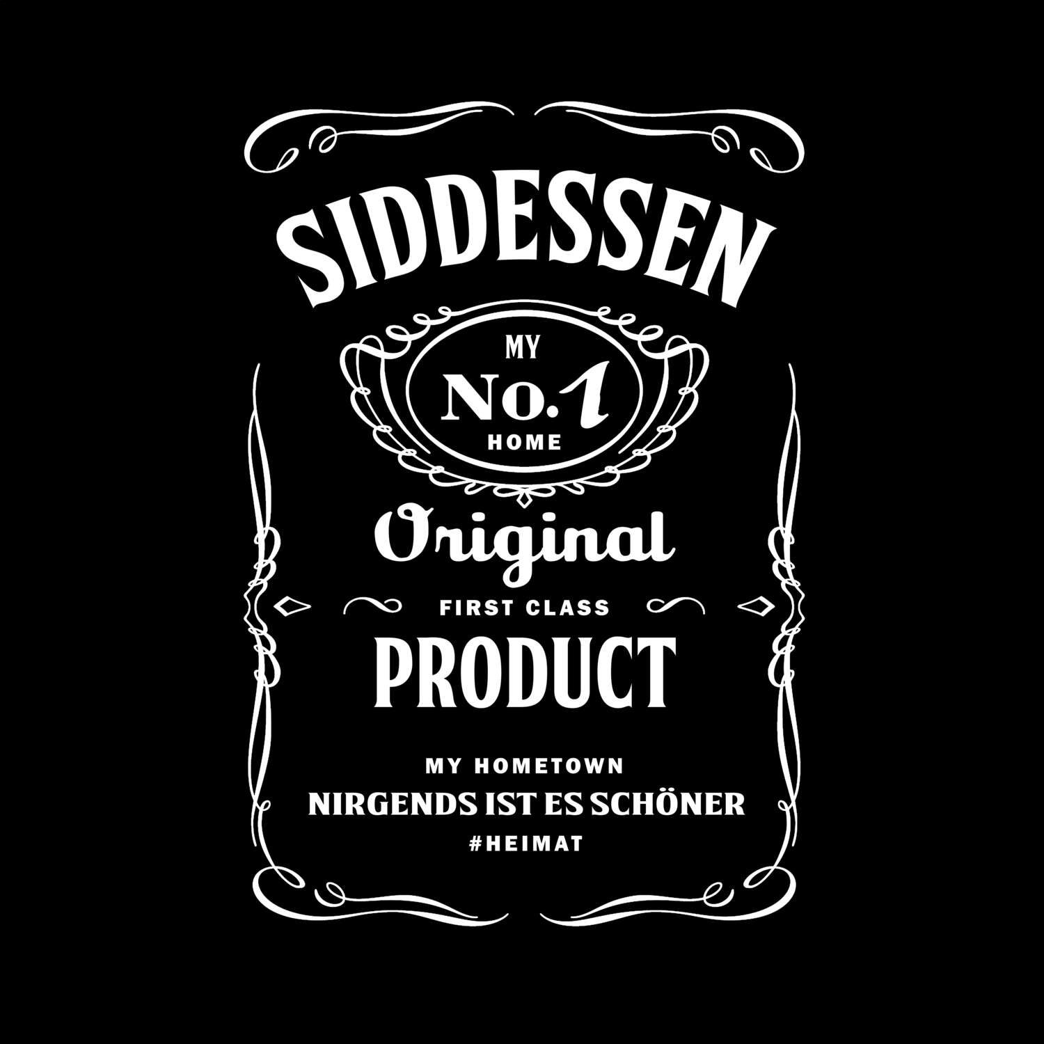 T-Shirt »Jackie« für den Ort »Siddessen«