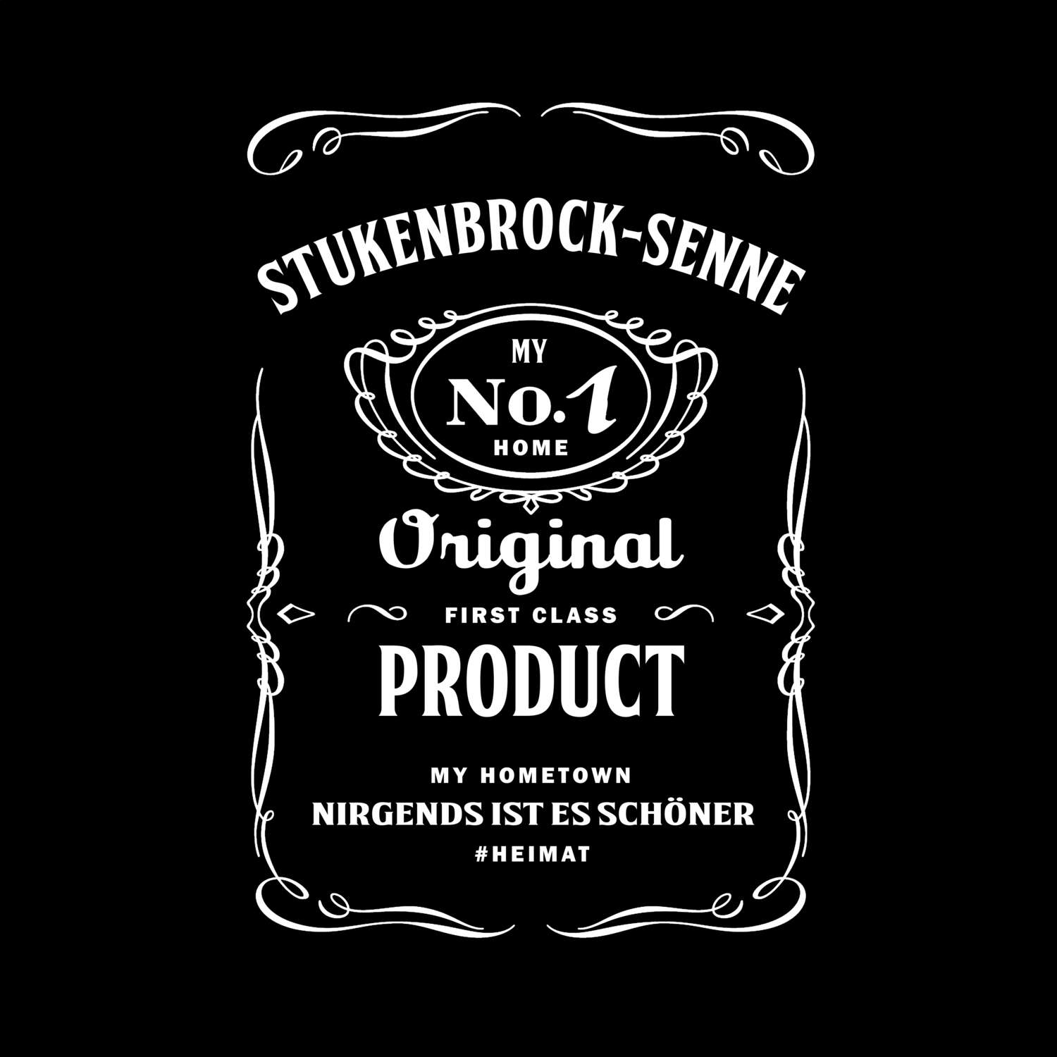 T-Shirt »Jackie« für den Ort »Stukenbrock-Senne«