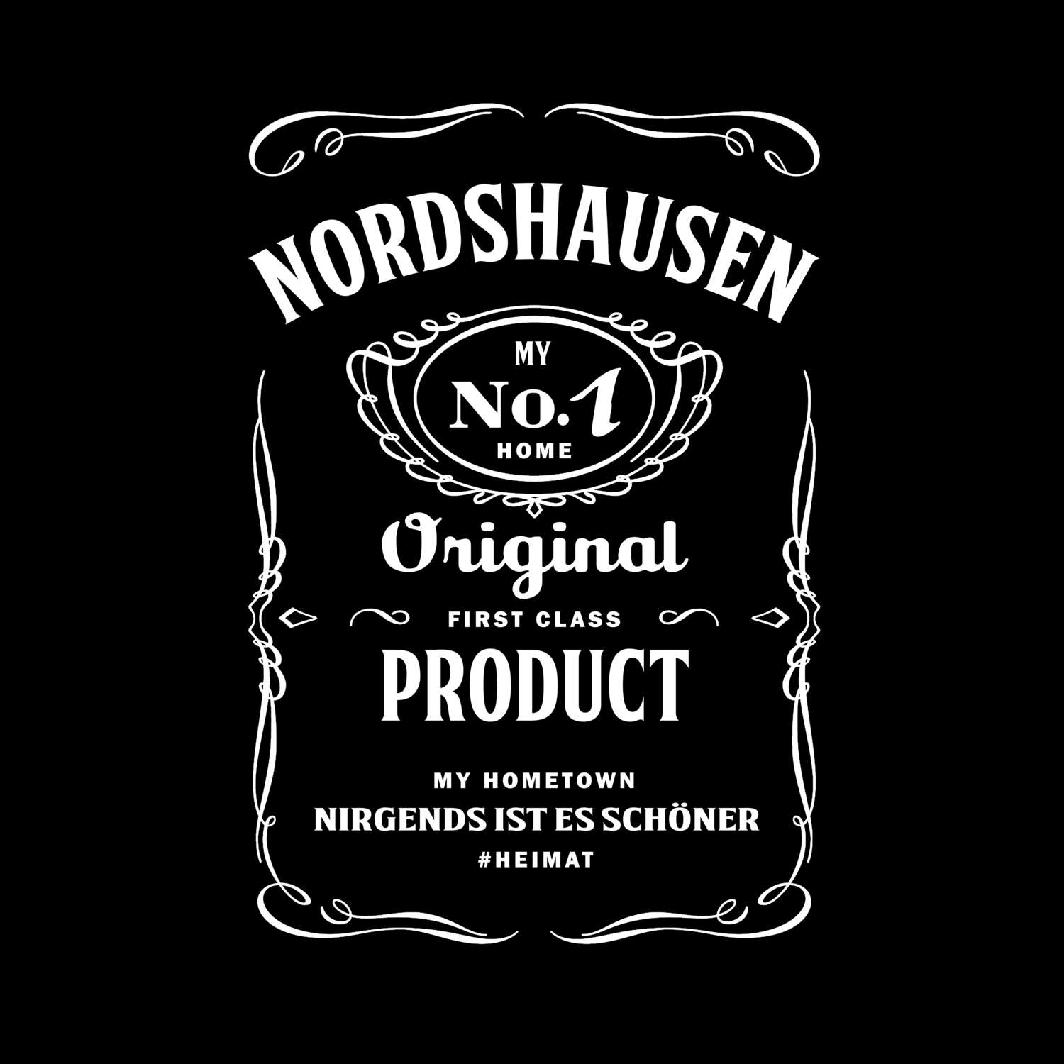 T-Shirt »Jackie« für den Ort »Nordshausen«