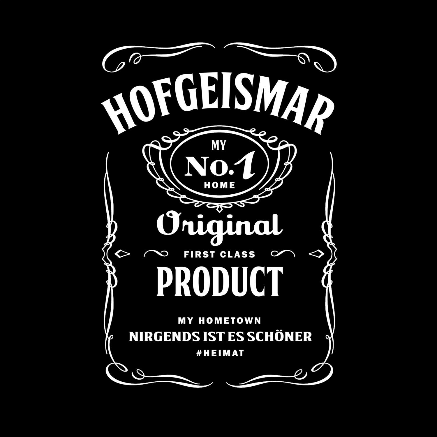 T-Shirt »Jackie« für den Ort »Hofgeismar«