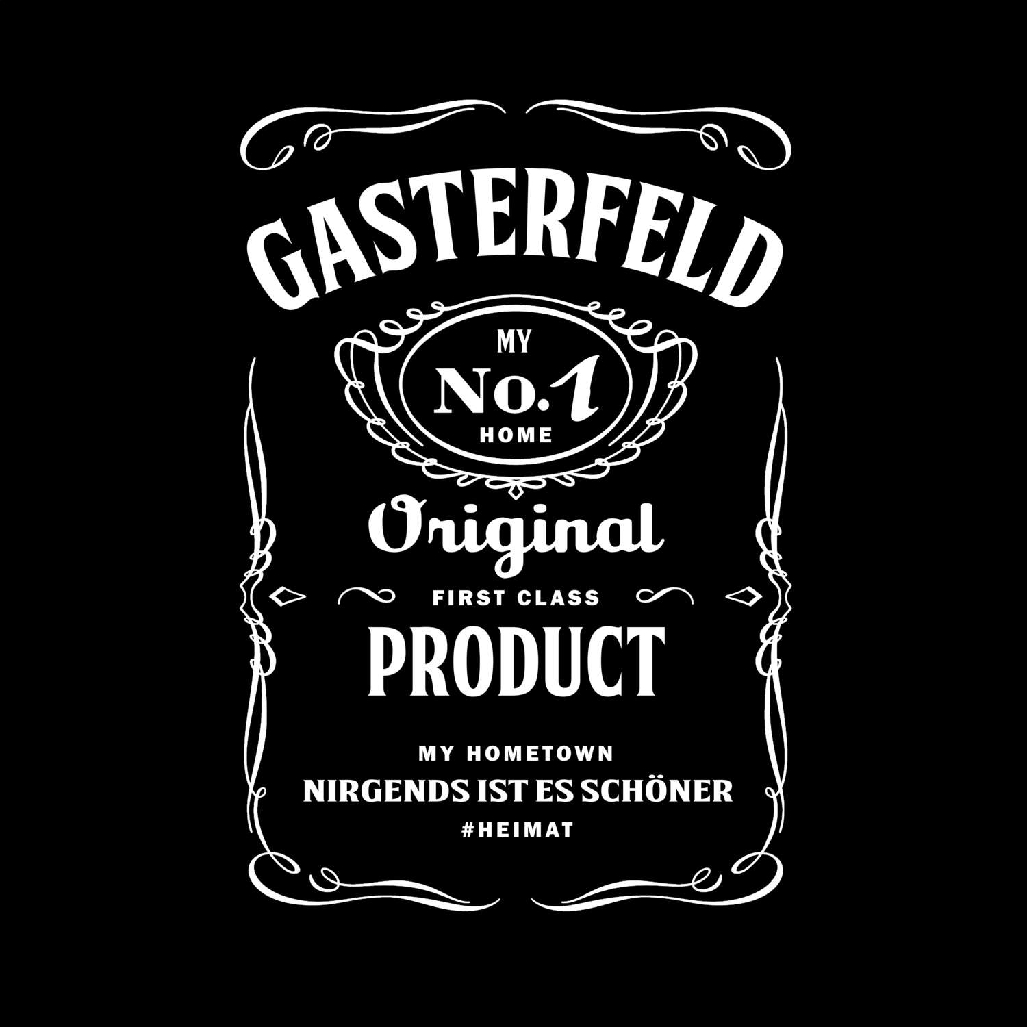 T-Shirt »Jackie« für den Ort »Gasterfeld«