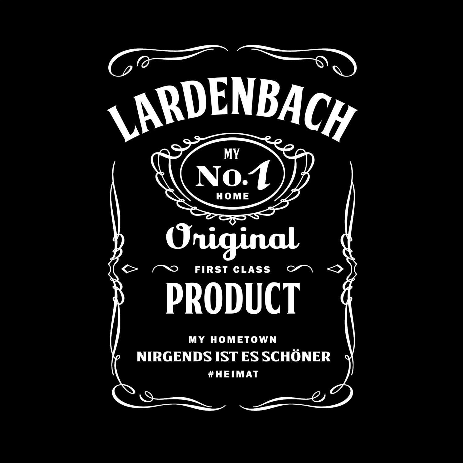 T-Shirt »Jackie« für den Ort »Lardenbach«