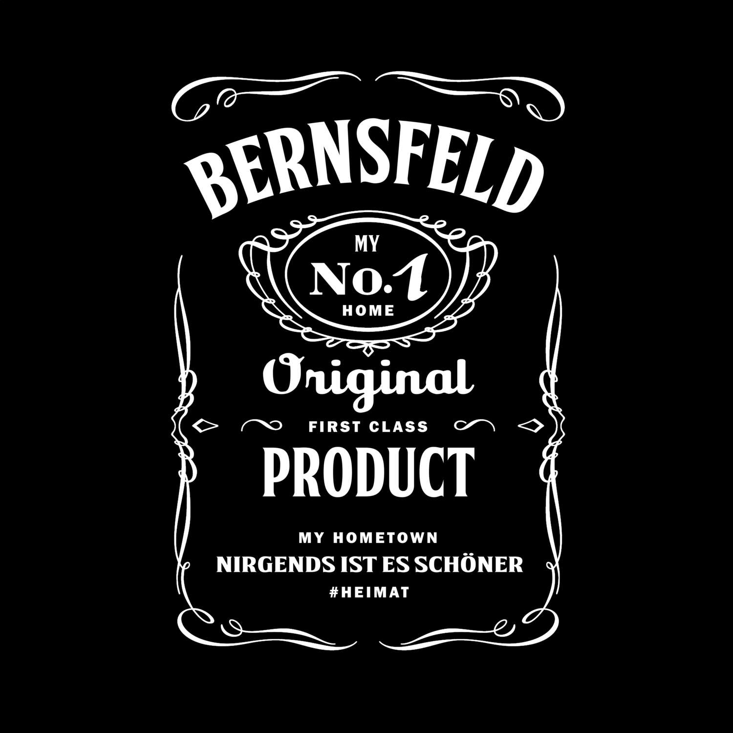 T-Shirt »Jackie« für den Ort »Bernsfeld«