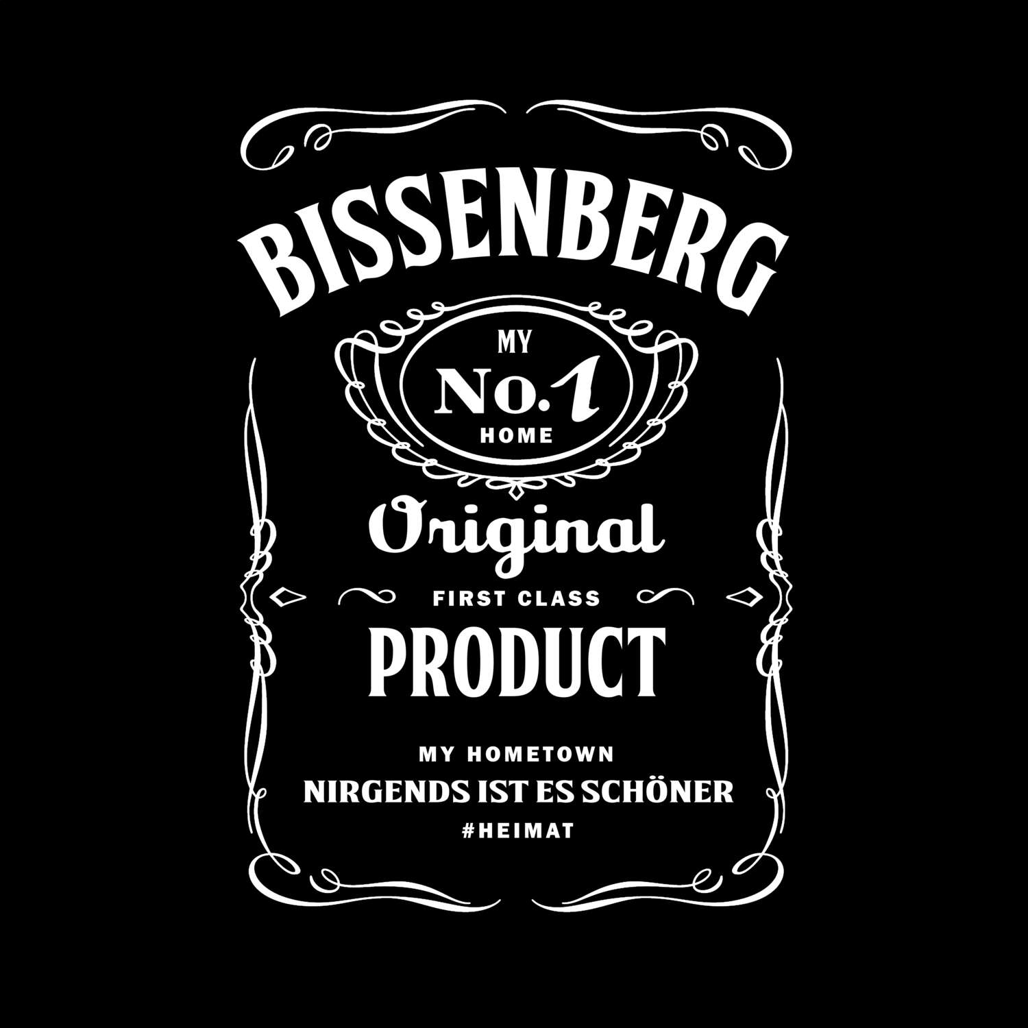 T-Shirt »Jackie« für den Ort »Bissenberg«