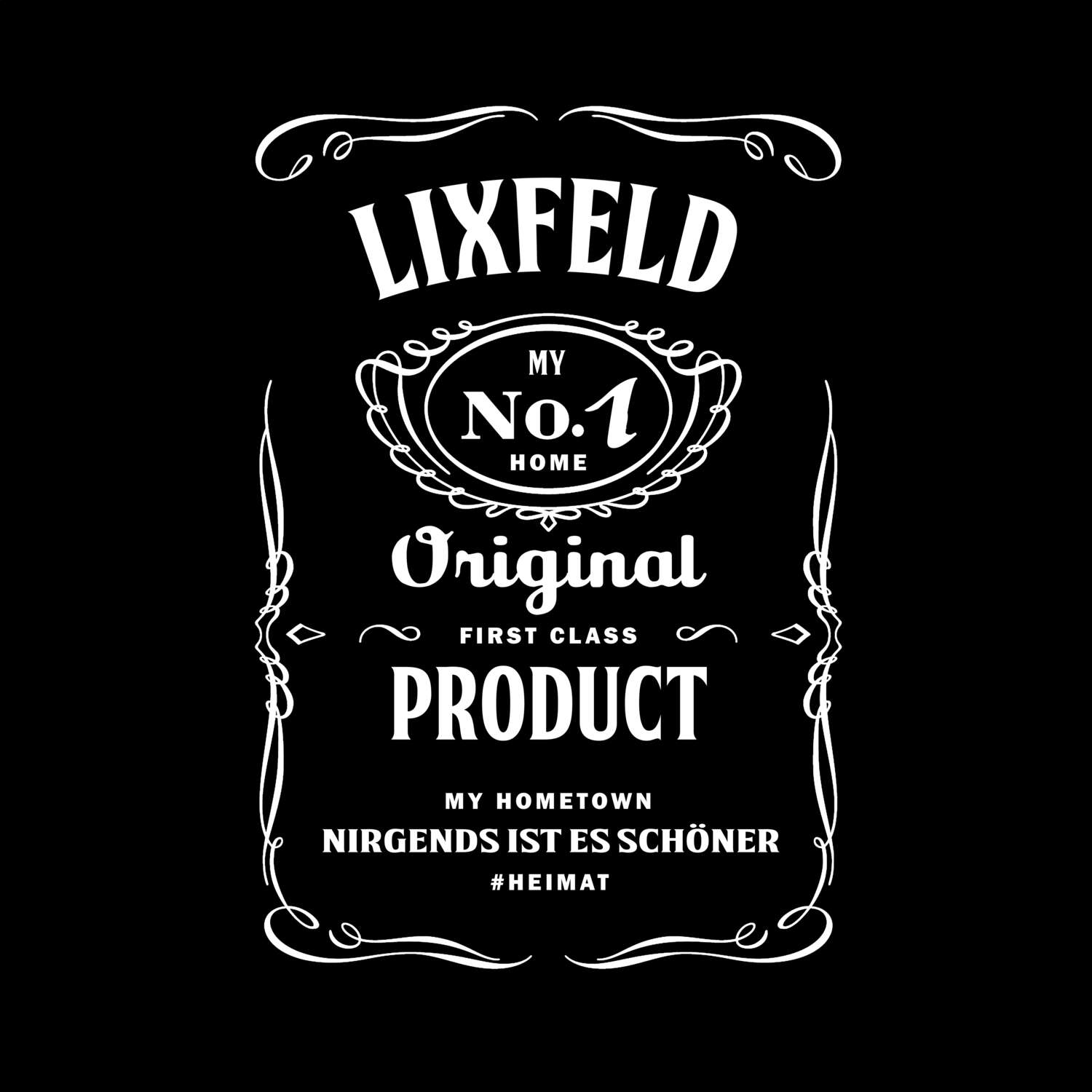 T-Shirt »Jackie« für den Ort »Lixfeld«