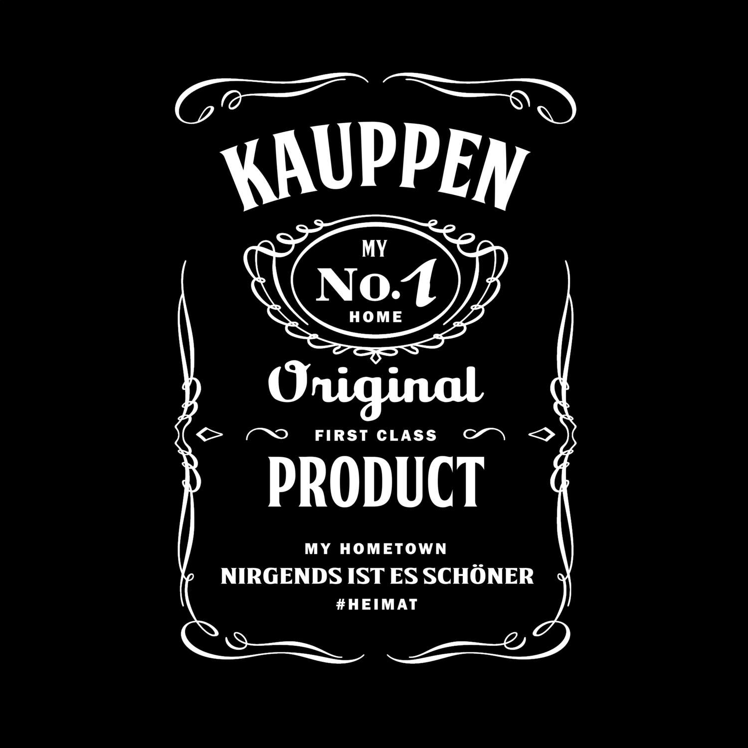 T-Shirt »Jackie« für den Ort »Kauppen«