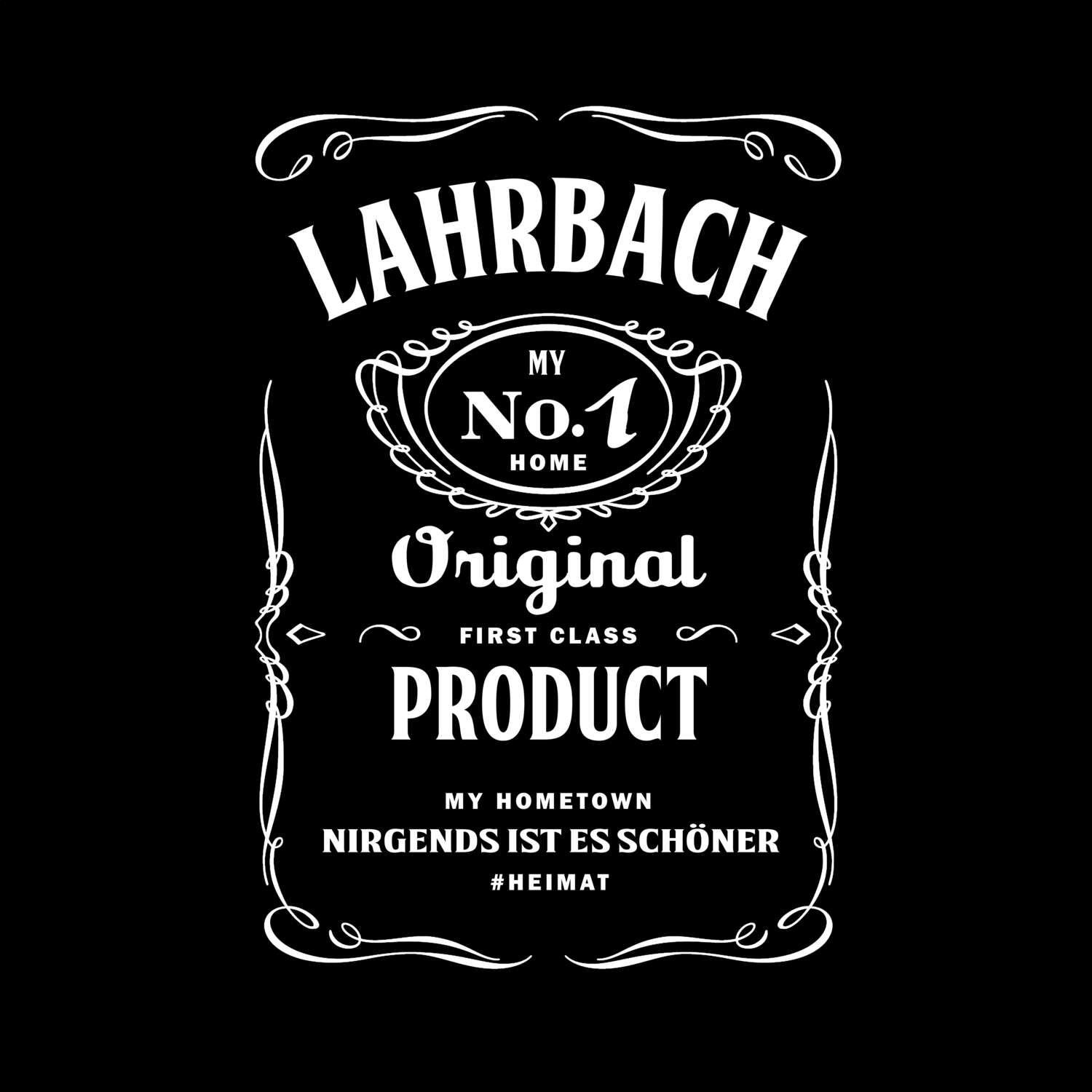 T-Shirt »Jackie« für den Ort »Lahrbach«