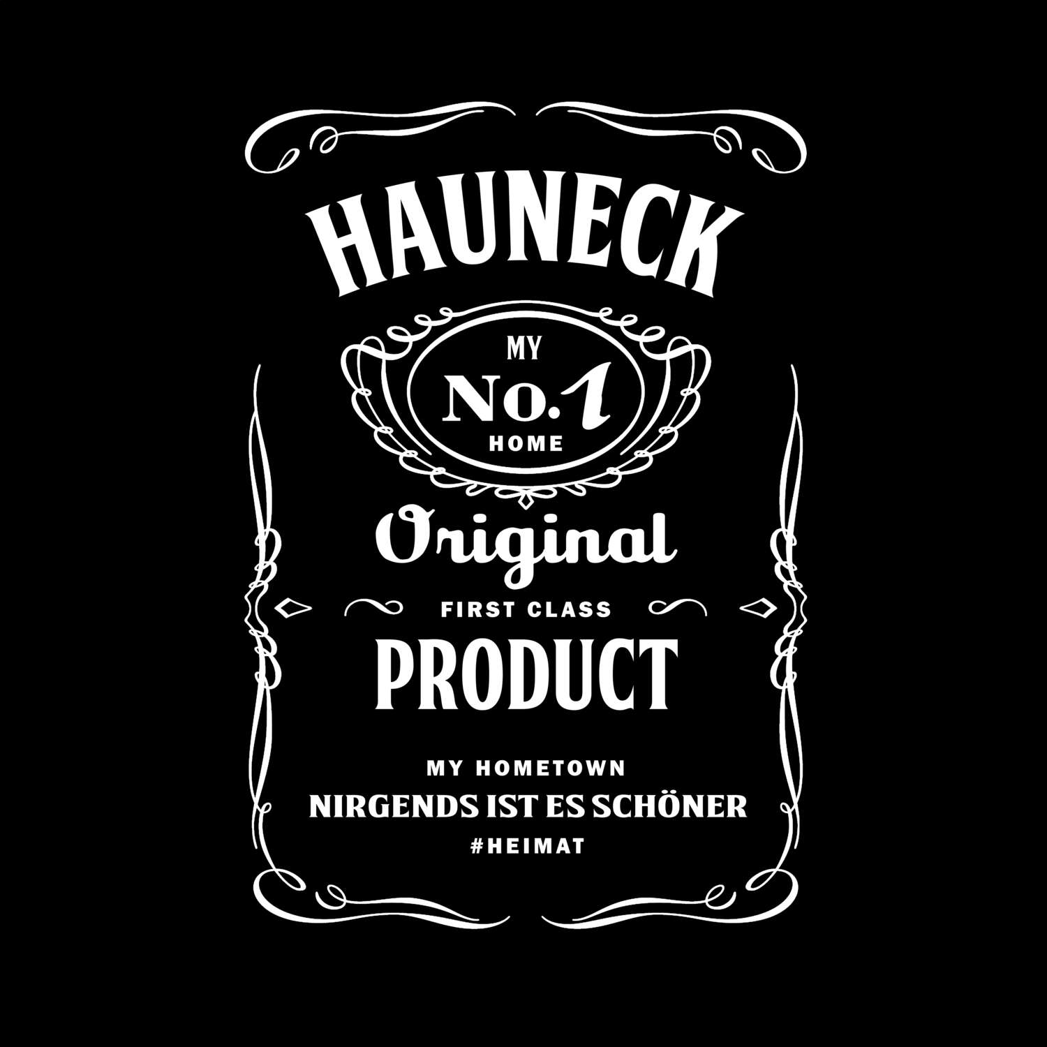 T-Shirt »Jackie« für den Ort »Hauneck«