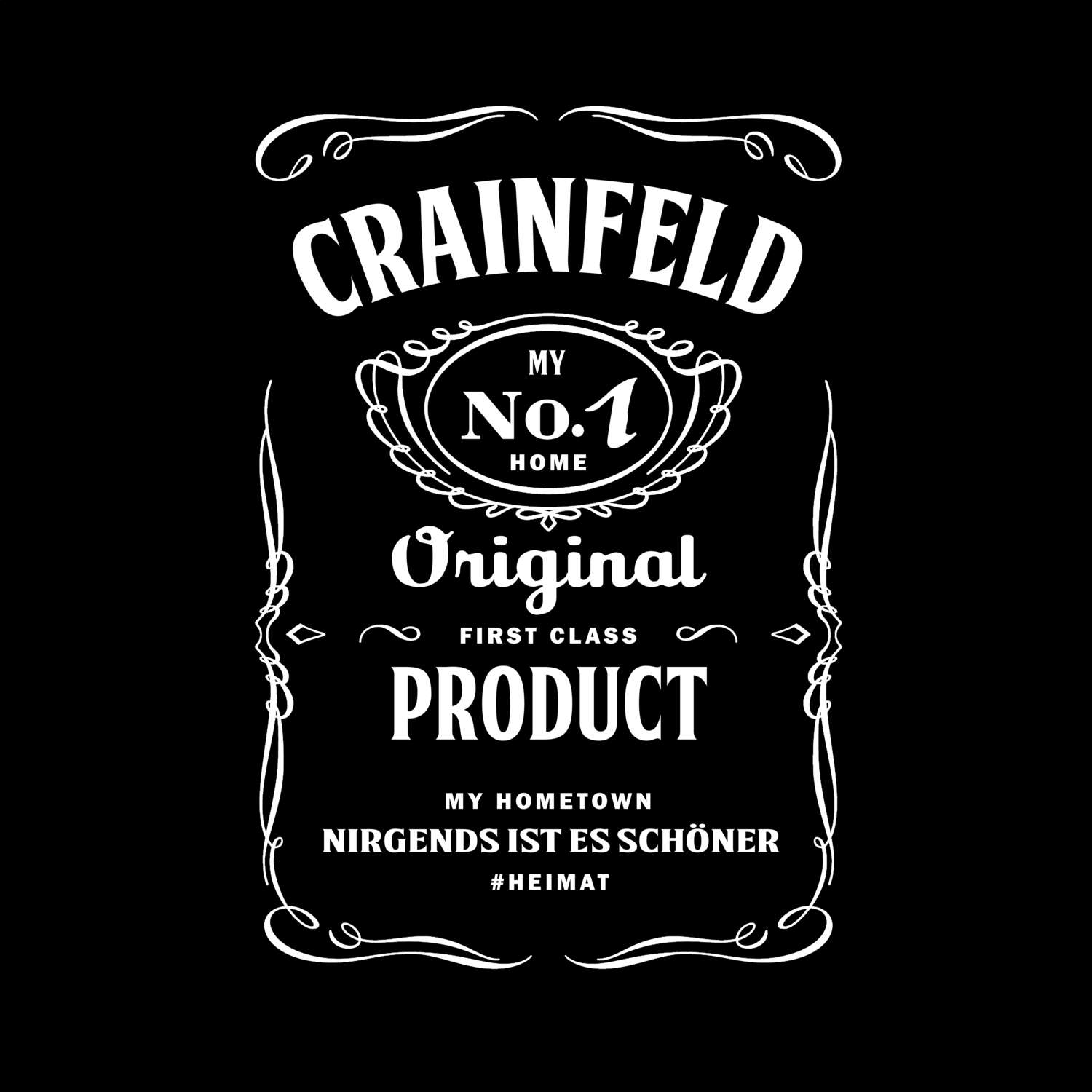 T-Shirt »Jackie« für den Ort »Crainfeld«