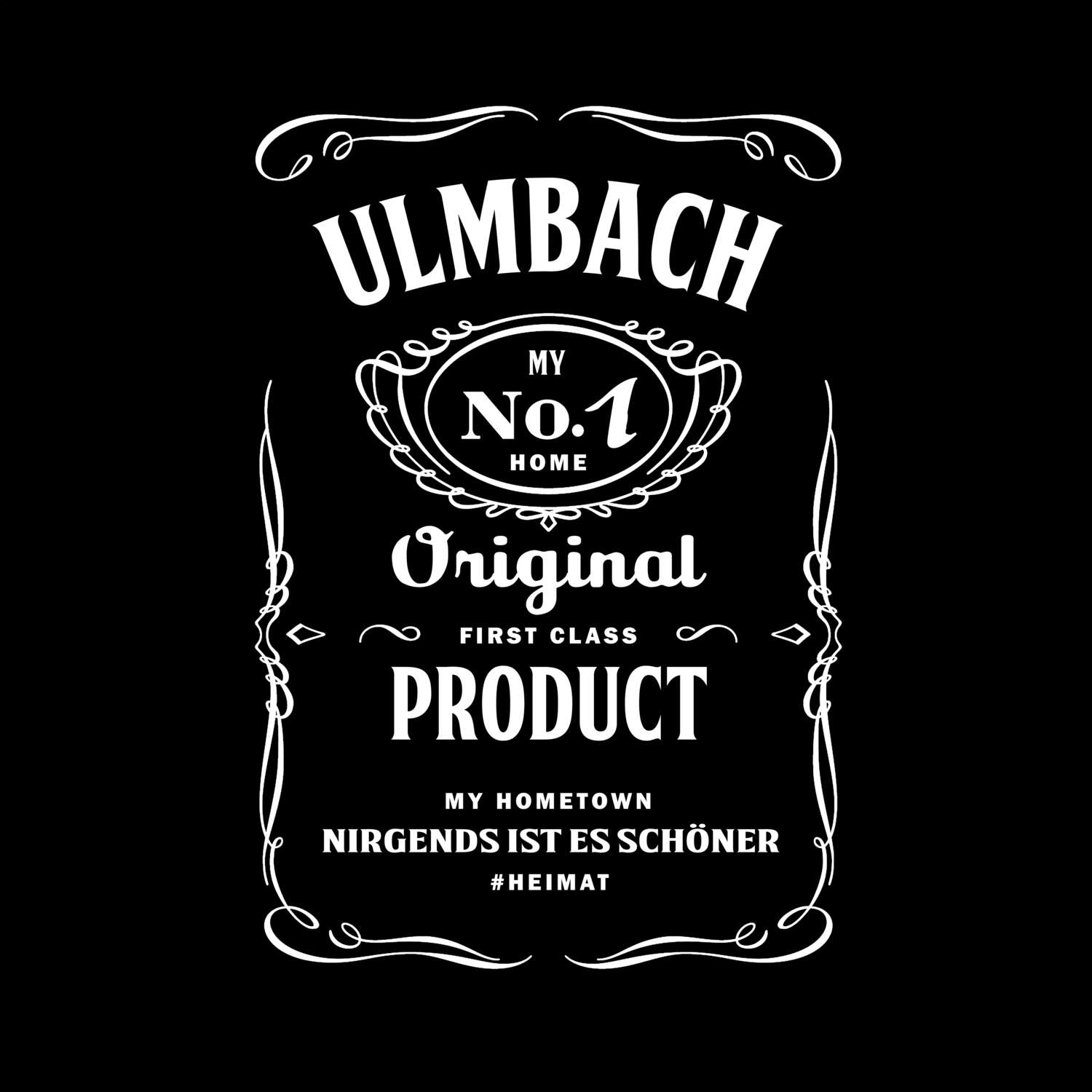 T-Shirt »Jackie« für den Ort »Ulmbach«