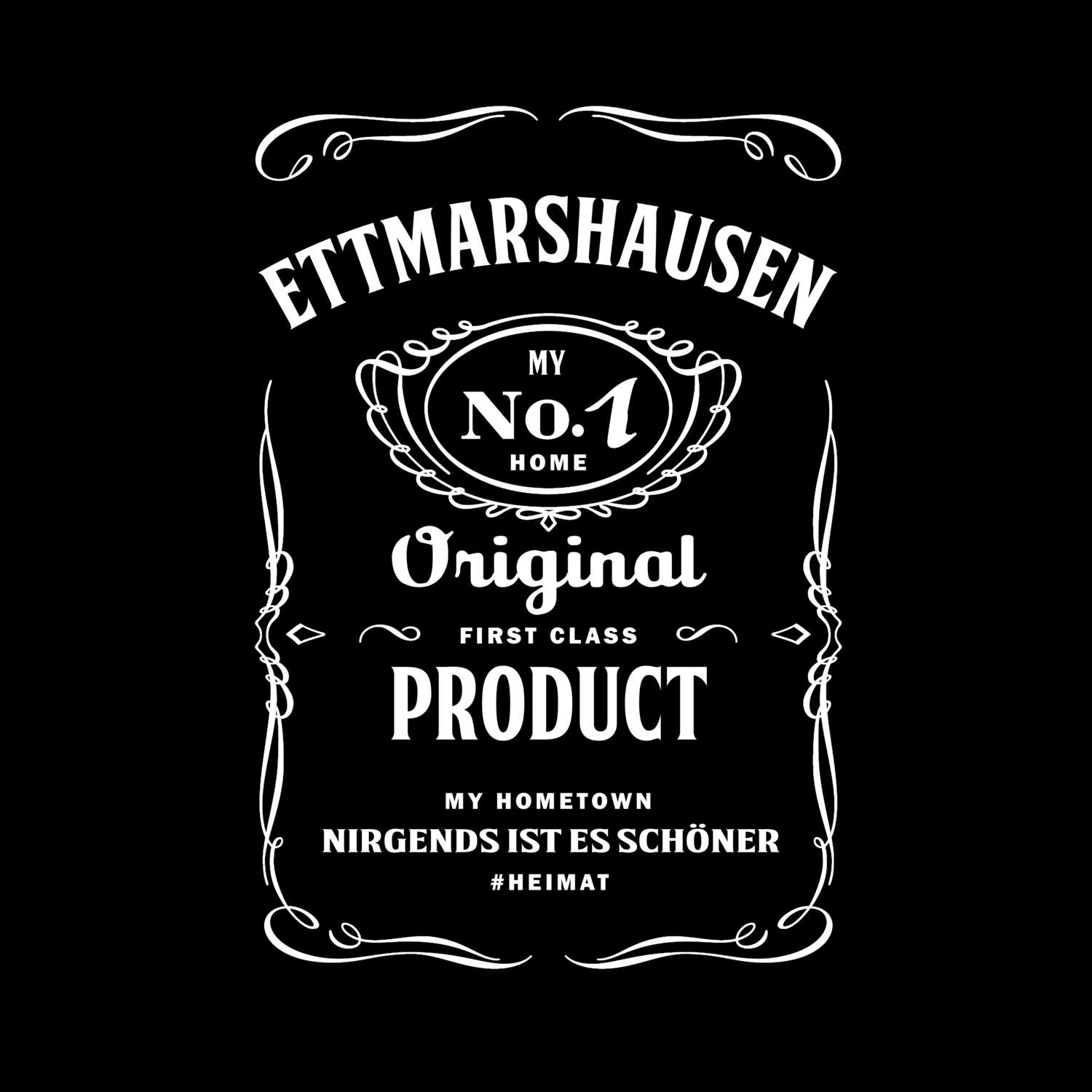 T-Shirt »Jackie« für den Ort »Ettmarshausen«