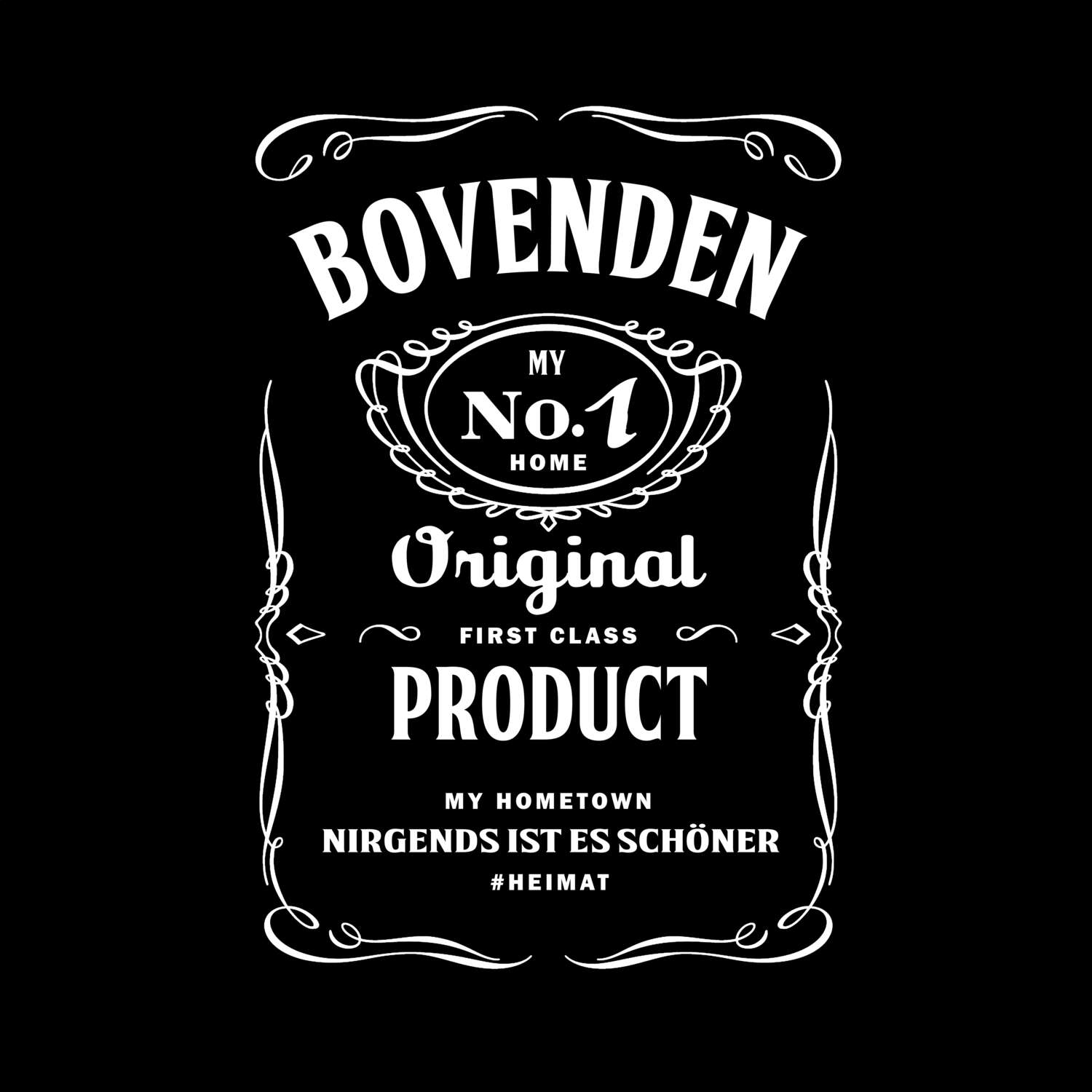 T-Shirt »Jackie« für den Ort »Bovenden«