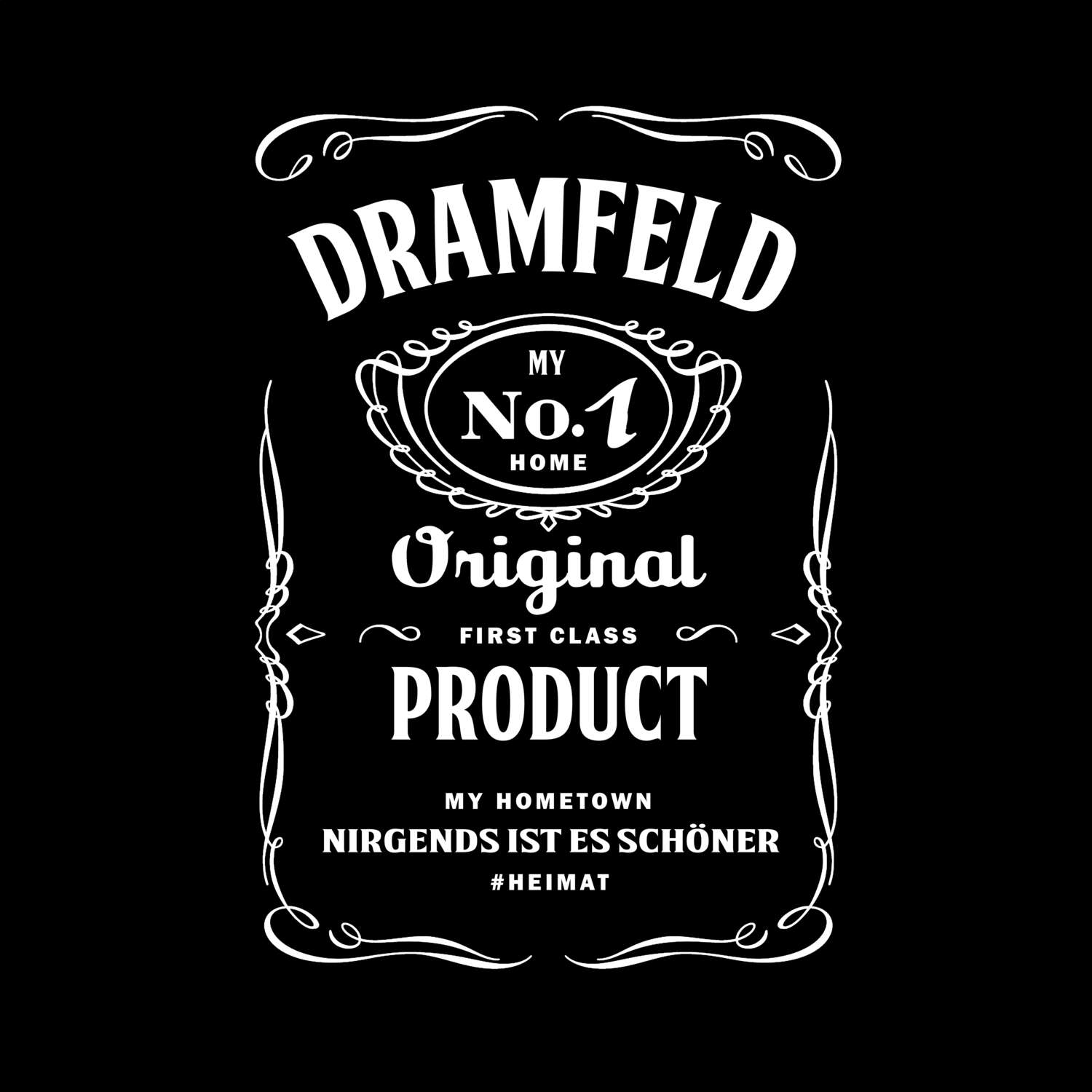 T-Shirt »Jackie« für den Ort »Dramfeld«