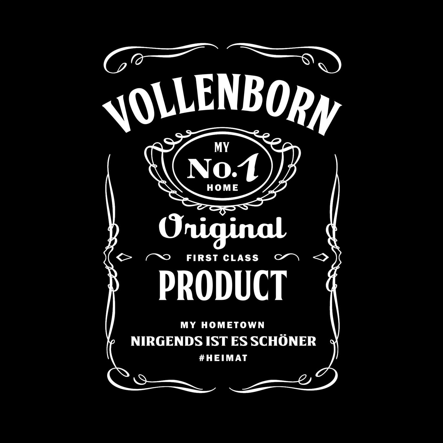 T-Shirt »Jackie« für den Ort »Vollenborn«