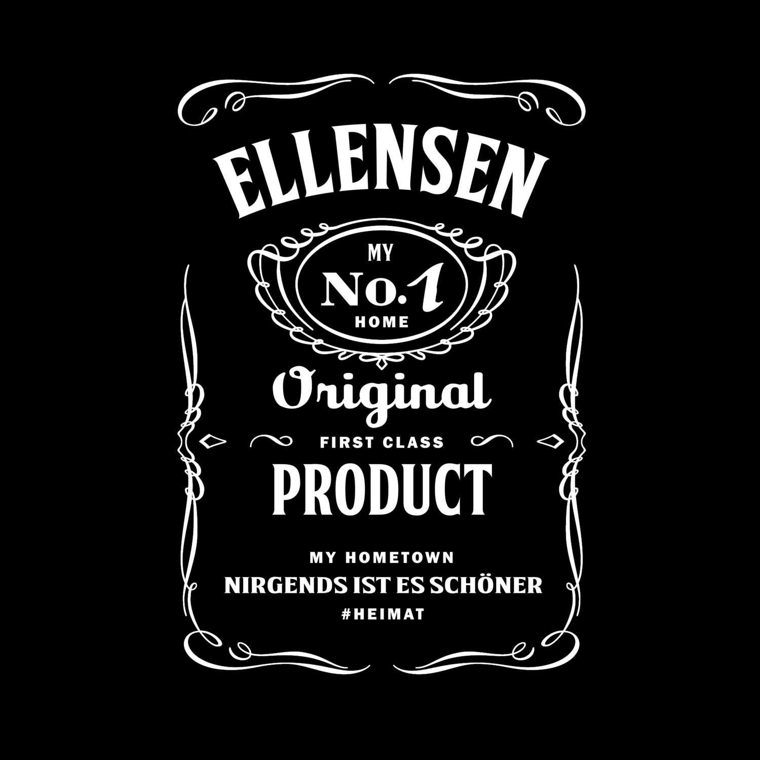 T-Shirt »Jackie« für den Ort »Ellensen«