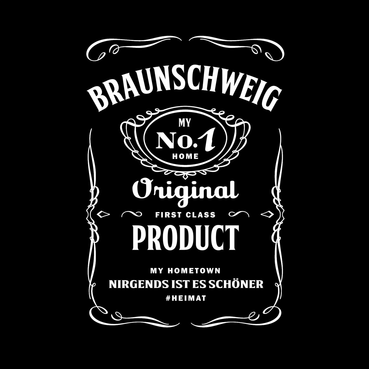 T-Shirt »Jackie« für den Ort »Braunschweig«