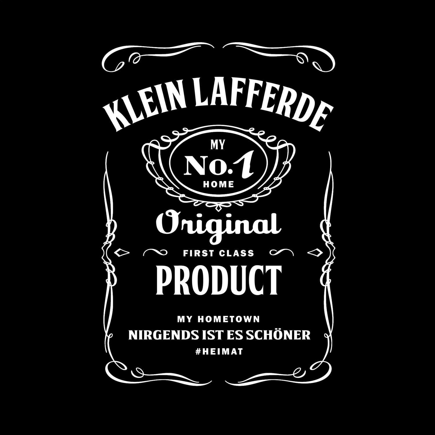 T-Shirt »Jackie« für den Ort »Klein Lafferde«