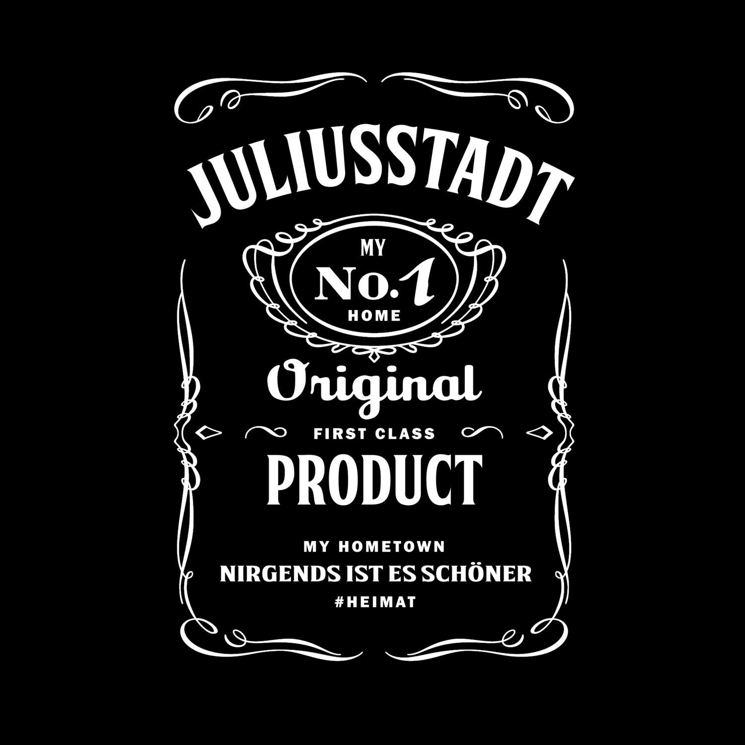 T-Shirt »Jackie« für den Ort »Juliusstadt«