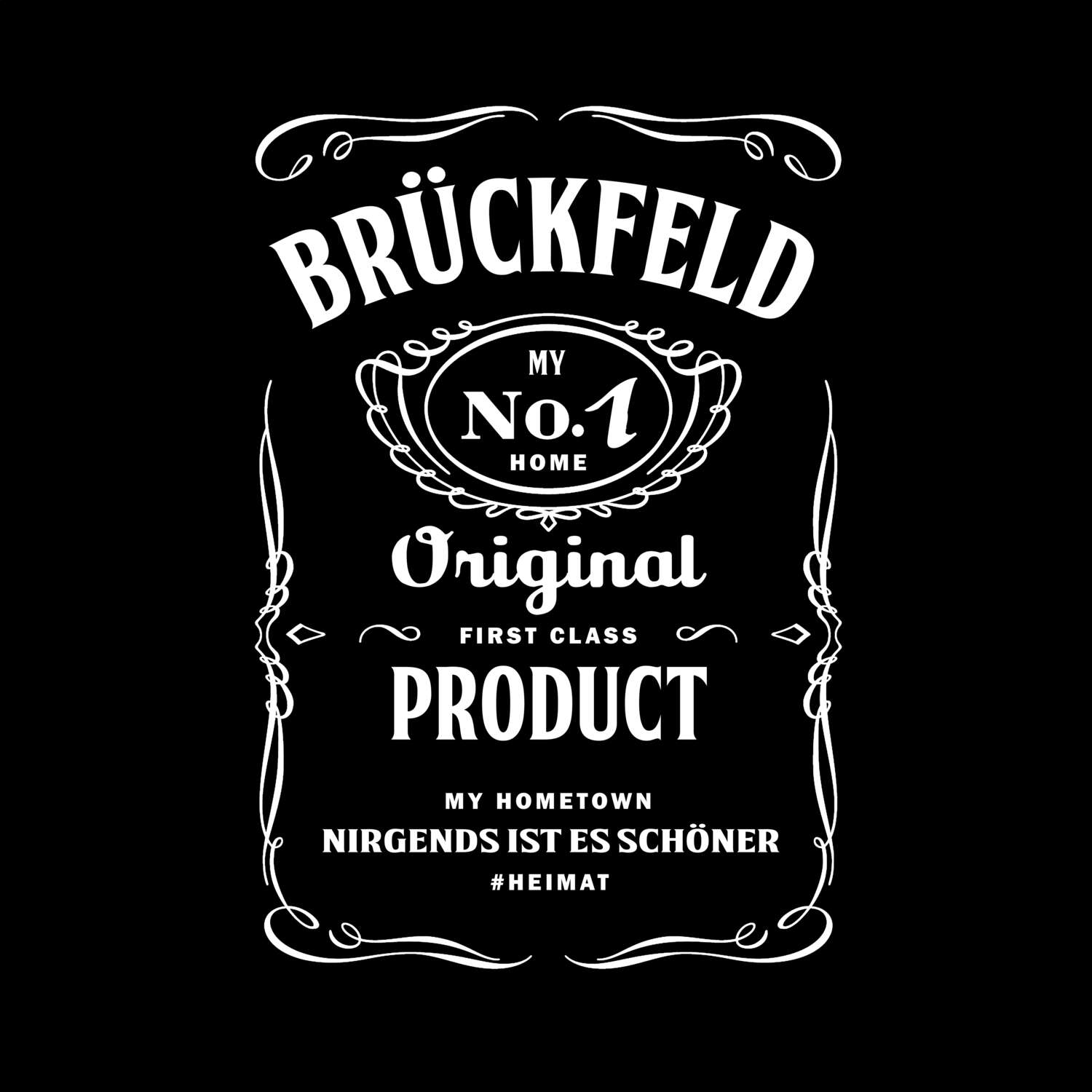 T-Shirt »Jackie« für den Ort »Brückfeld«