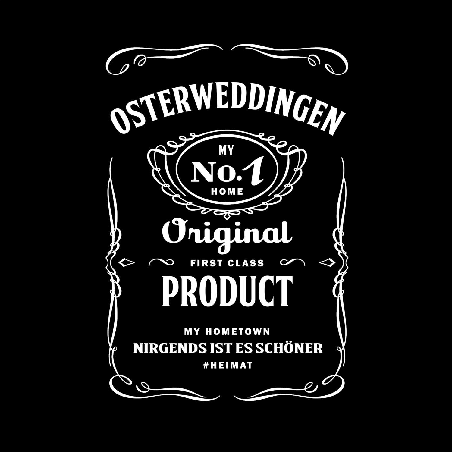 T-Shirt »Jackie« für den Ort »Osterweddingen«